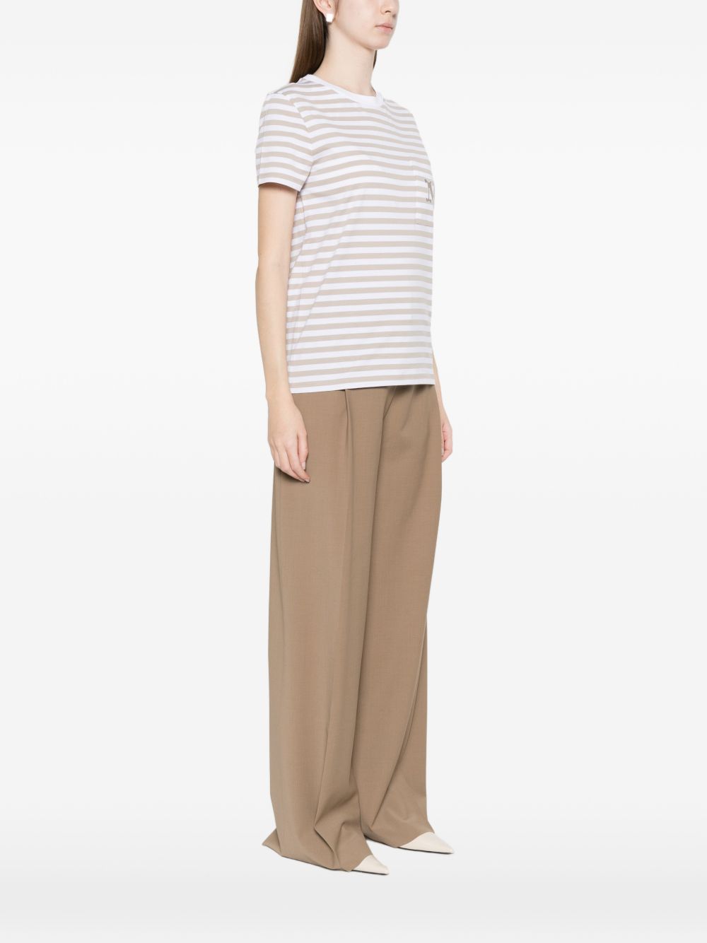 Max Mara T-shirts and Polos Beige 11941052600008 (Max Mara / Tシャツ・カットソー ) | Max Mara (マックスマーラ)(3)