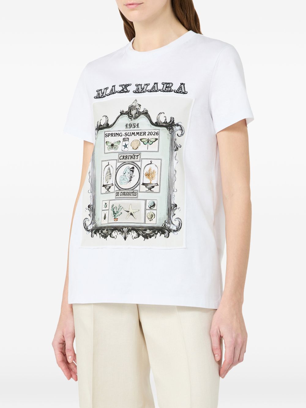 Max Mara T-shirts and Polos White 11941062600020 (Max Mara / Tシャツ・カットソー ) | Max Mara (マックスマーラ)(1)