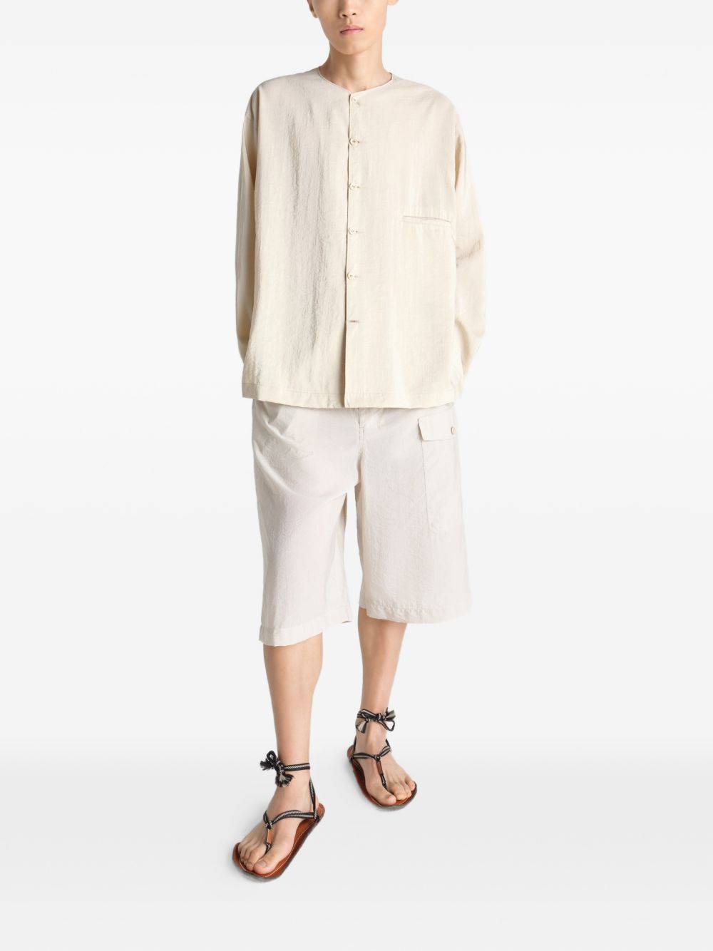 LEMAIRE Shirts White SH1235LF1308235 (LEMAIRE / シャツ・ブラウス ) | LEMAIRE (ルメール)(2)