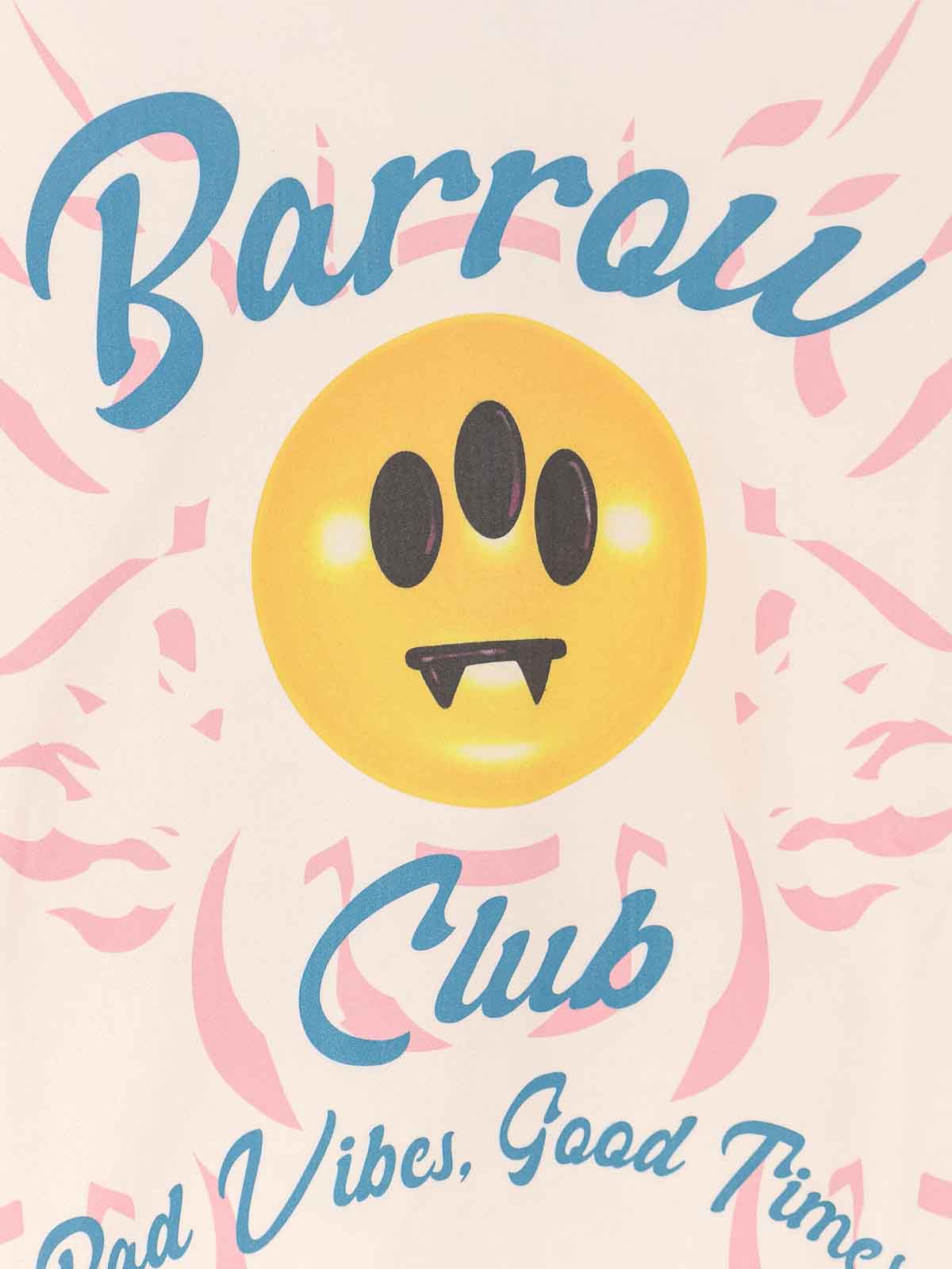 Cotton Sweatshirt With Cactus Print S6BWUASW067013 (BARROW / スウェット・フーディー ) | BARROW (バロウ)(2)