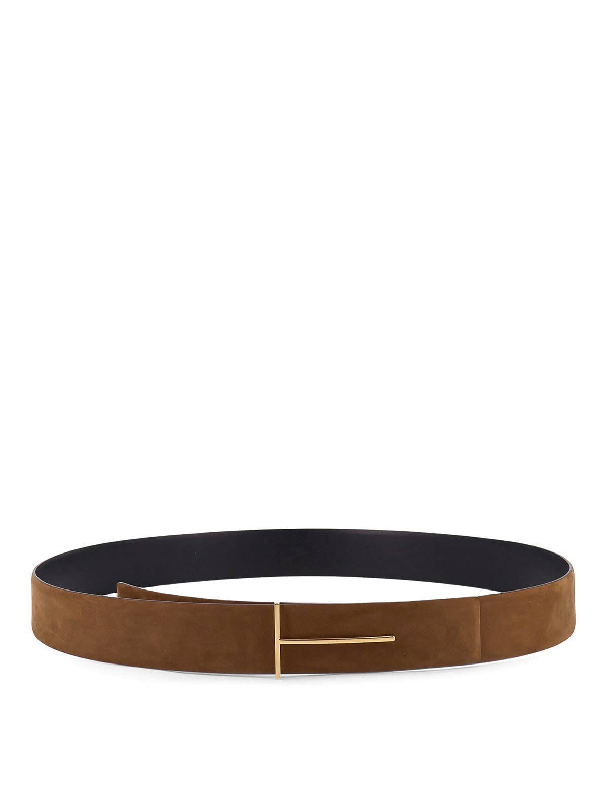 Suede belt TB331LCL504GEBU (TOM FORD / ベルト・サスペンダー ) | TOM FORD (トムフォード)