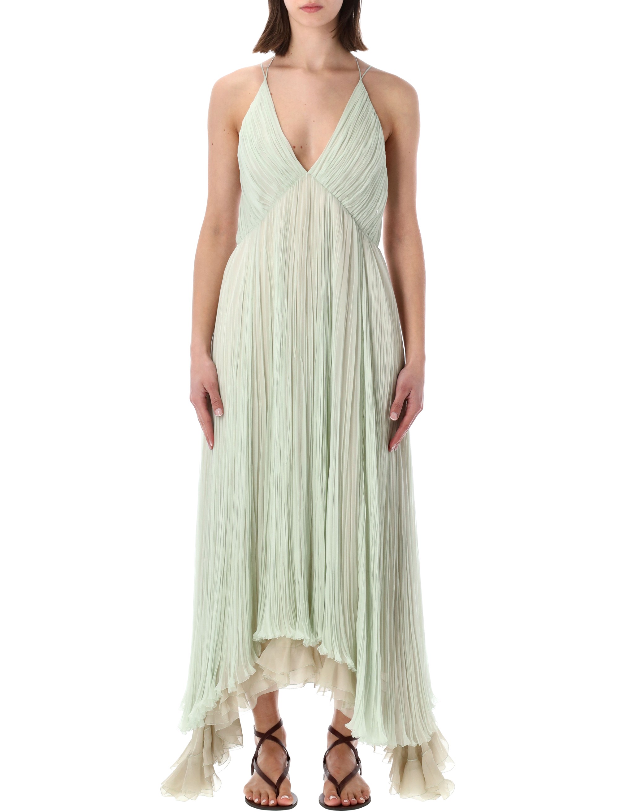 Alberta Ferretti Dresses Green 261M043001151471 (ALBERTA FERRETTI / ワンピース・ドレス・オールインワン ) | ALBERTA FERRETTI (アルベルタ フェレッティ)