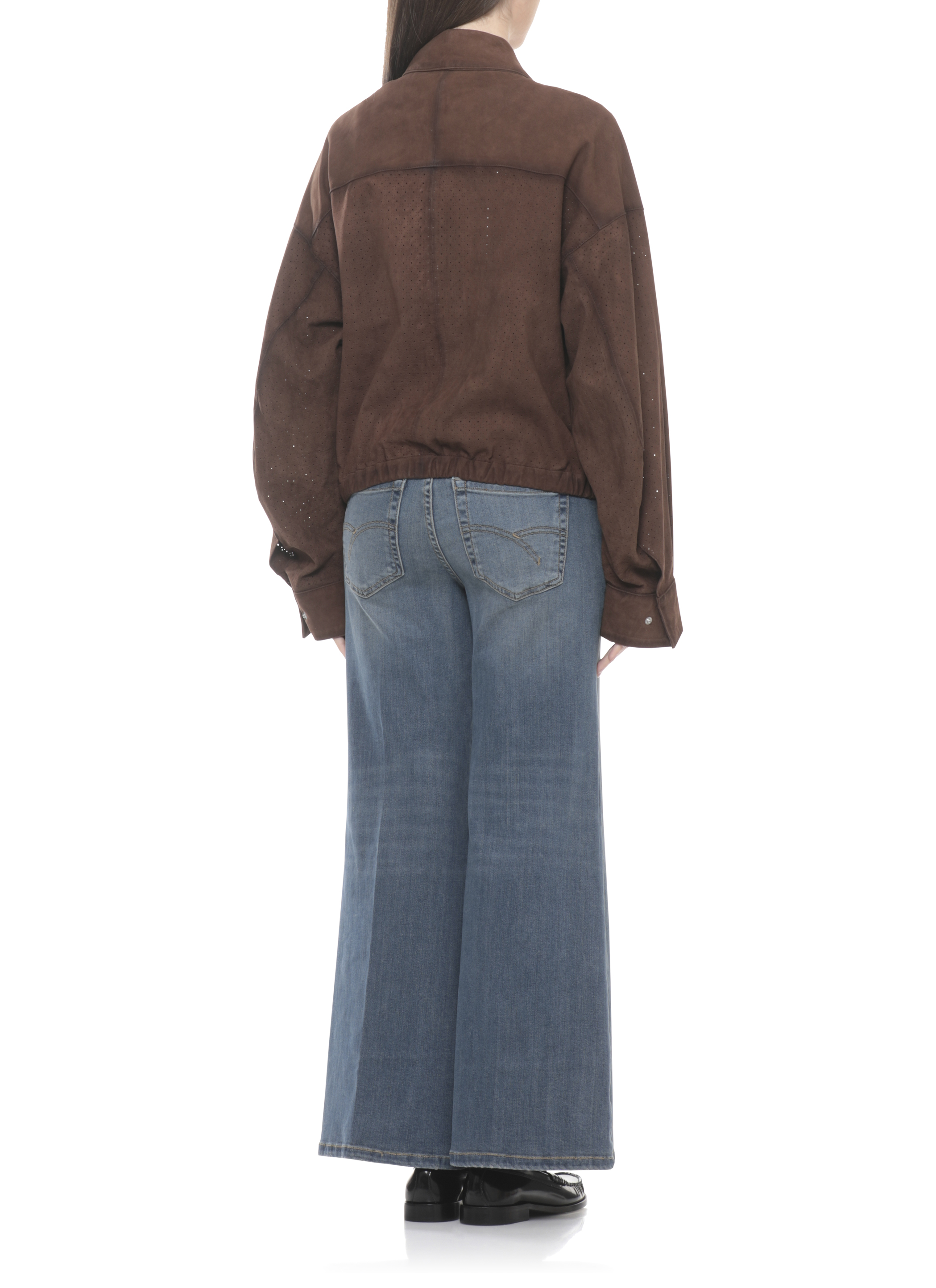 Bully Jackets Brown 7957PERFBLSB360CACAO (BULLY / レザー&ファージャケット・コート ) | BULLY (ブリー)(2)