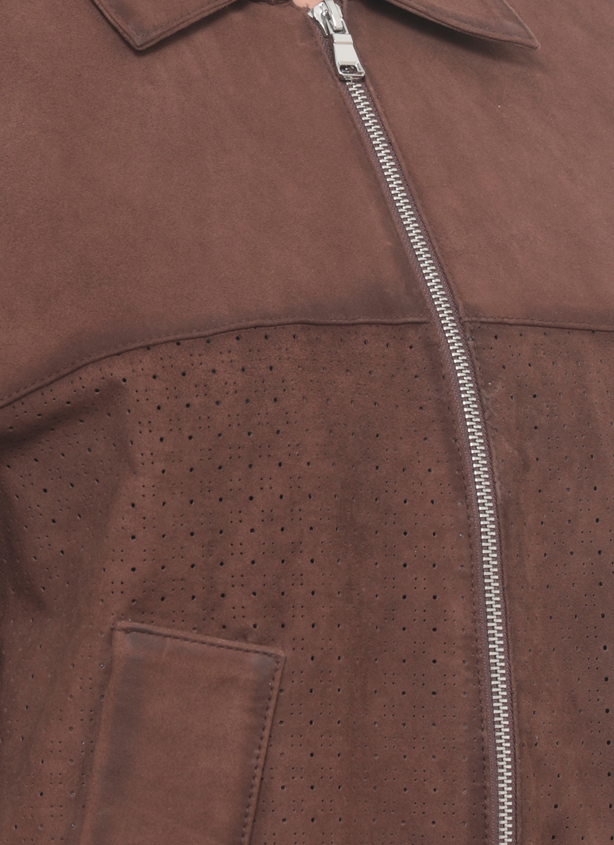 Bully Jackets Brown 7957PERFBLSB360CACAO (BULLY / レザー&ファージャケット・コート ) | BULLY (ブリー)(3)