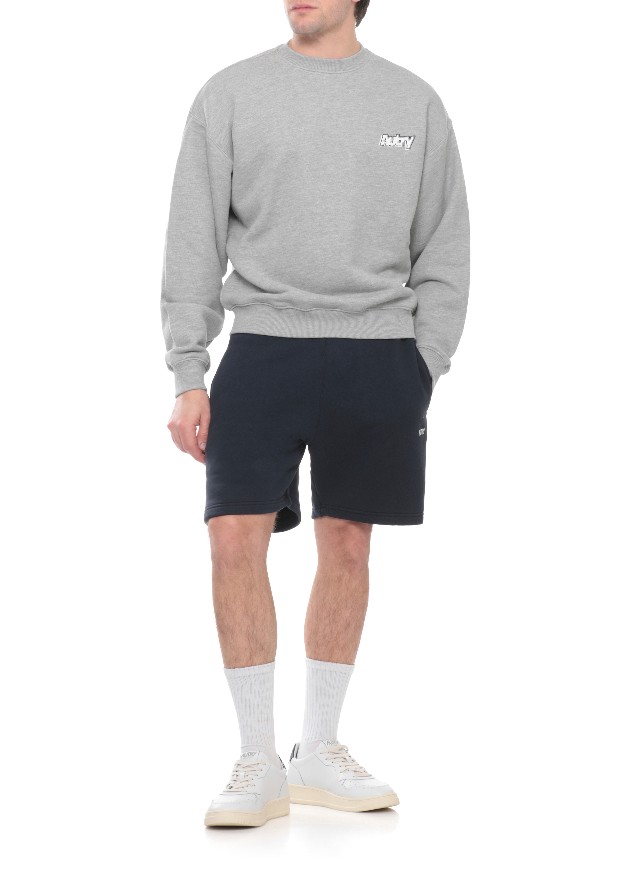 AUTRY Sweaters Grey SWPX035DDKMEL (AUTRY / スウェット・フーディー ) | AUTRY (オートリー)(4)