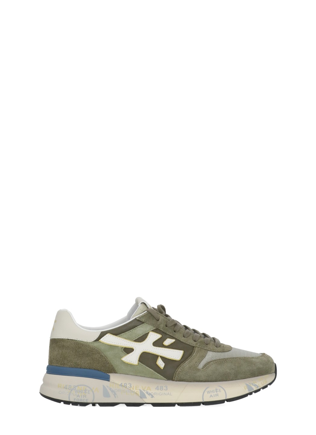 White Premiata Sneakers Green MICK8086 (PREMIATA / スニーカー ) | PREMIATA (プレミアータ)