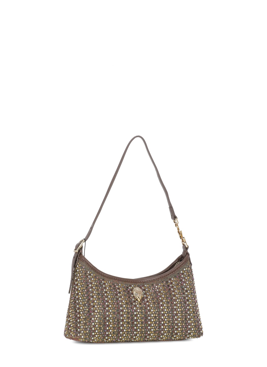 Kurt Geiger Bags.. Brown 5586068609FABRICKURTMINISHOULDERBRONZ (KURT GEIGER / ハンドバッグ・ショルダーバッグ ) | KURT GEIGER (カートガイガー)(2)