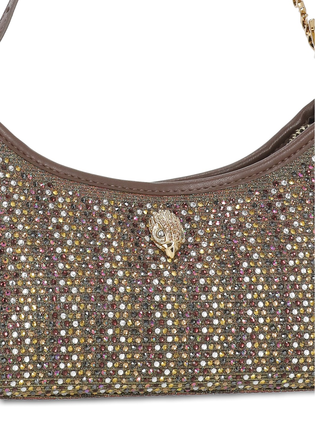 Kurt Geiger Bags.. Brown 5586068609FABRICKURTMINISHOULDERBRONZ (KURT GEIGER / ハンドバッグ・ショルダーバッグ ) | KURT GEIGER (カートガイガー)(4)