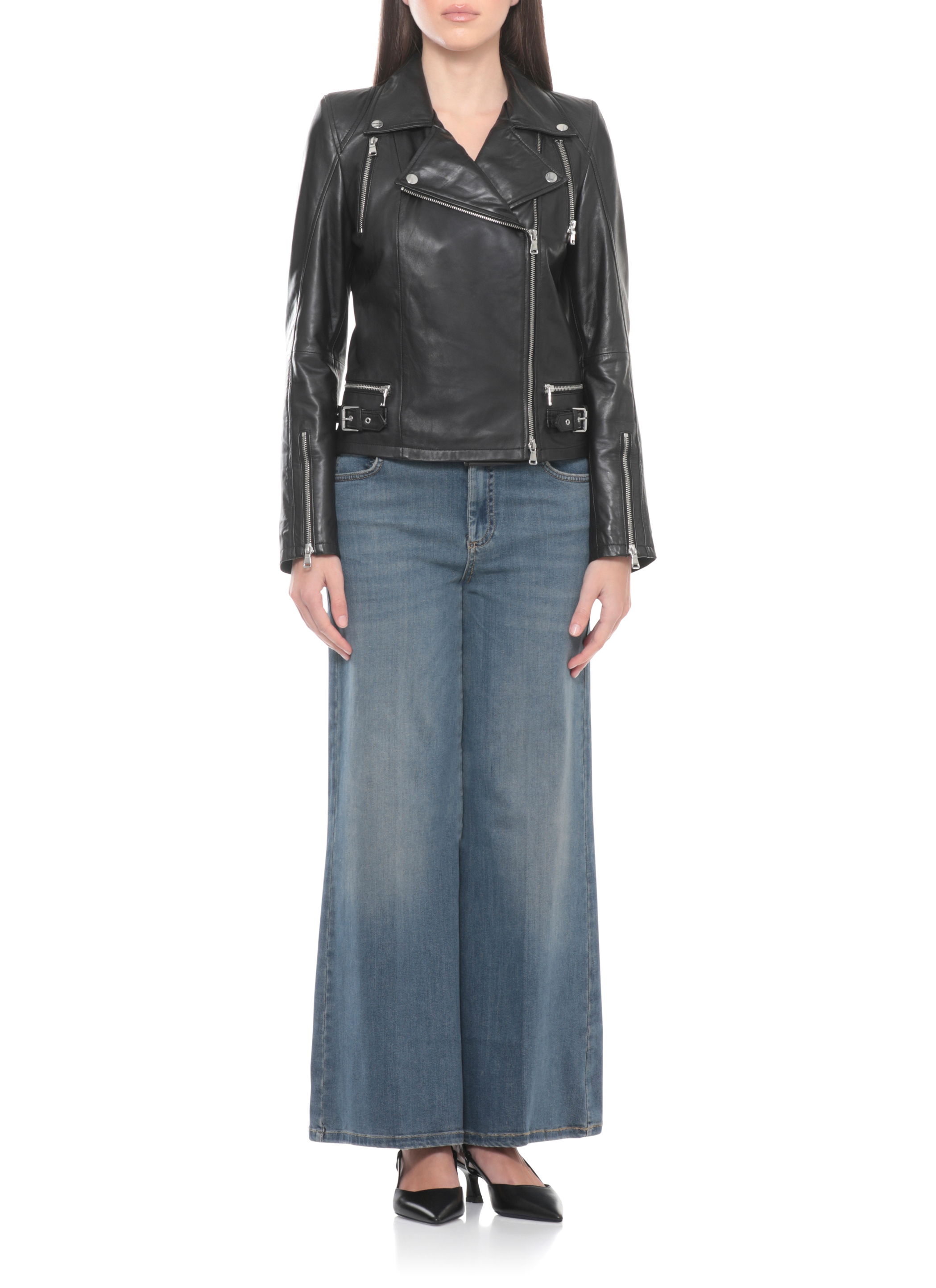 Bully Jackets Black 20222N01NERO (BULLY / レザー&ファージャケット・コート ) | BULLY (ブリー)(1)