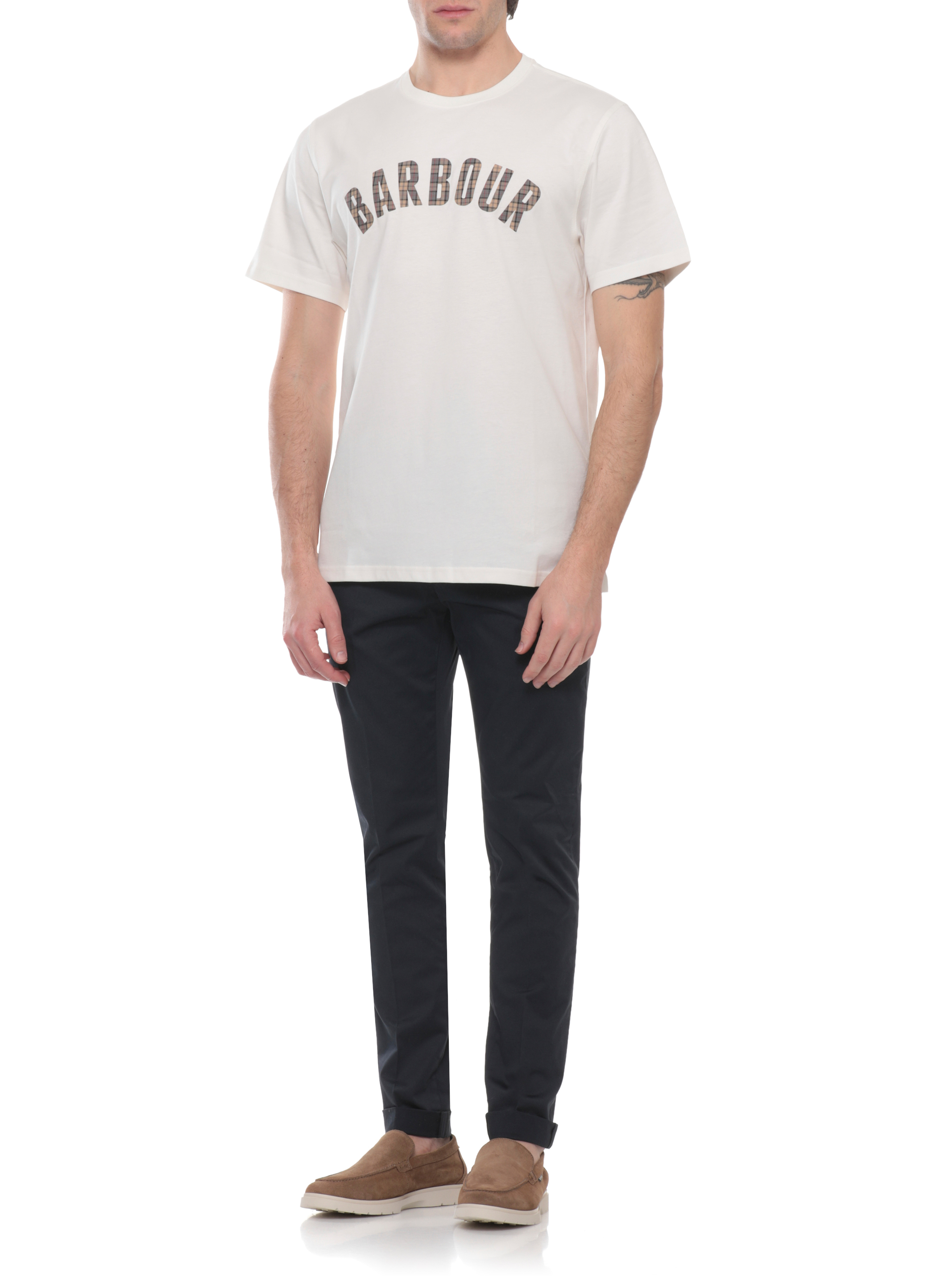 Barbour T-shirts and Polos White MTS1562MTSWH32 (Barbour / Tシャツ・カットソー ) | Barbour (バブアー)(1)