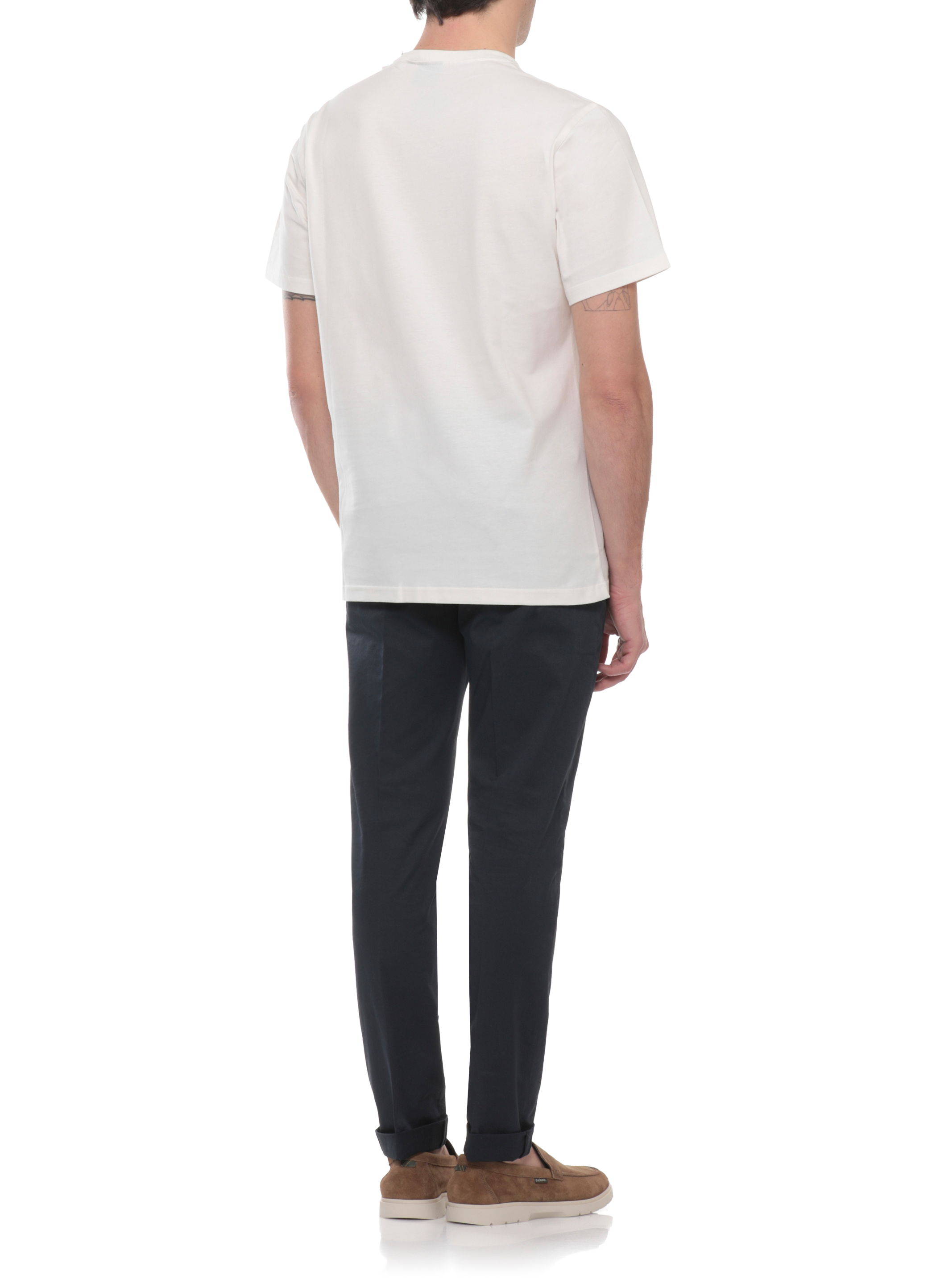 Barbour T-shirts and Polos White MTS1562MTSWH32 (Barbour / Tシャツ・カットソー ) | Barbour (バブアー)(2)