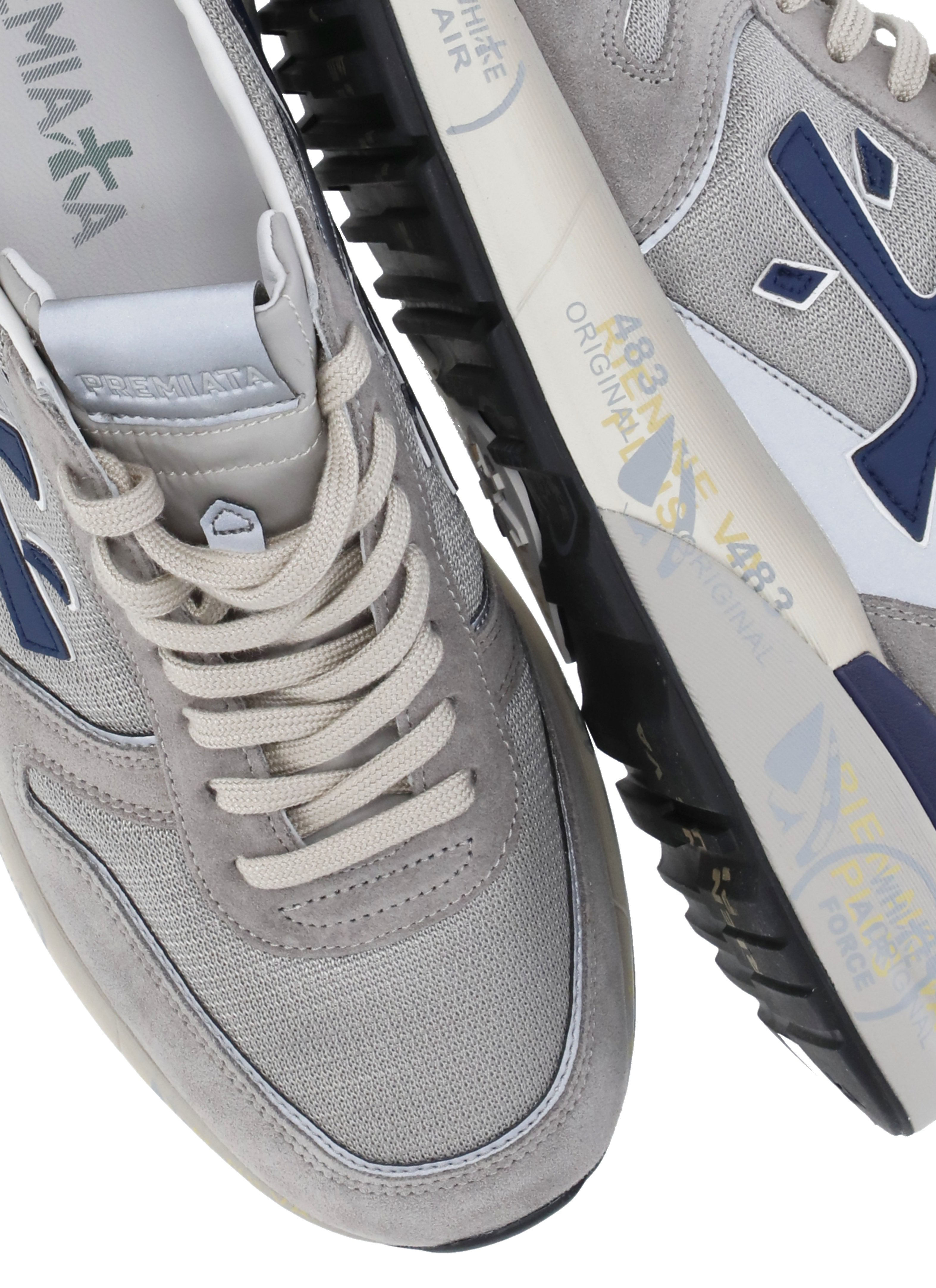 White Premiata Sneakers Blue MICK8001 (PREMIATA / スニーカー ) | PREMIATA (プレミアータ)(5)