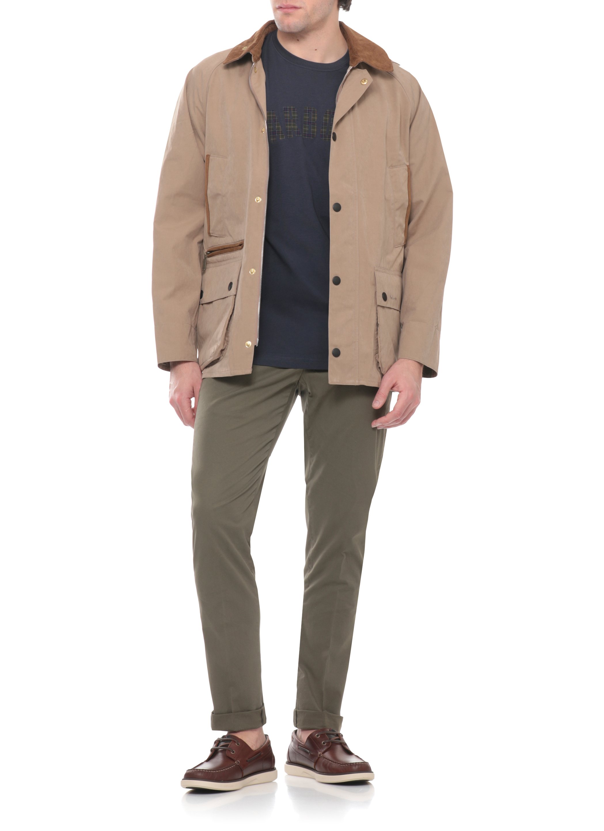 Barbour T-shirts and Polos Blue MTS1562MTSNY91 (Barbour / Tシャツ・カットソー ) | Barbour (バブアー)(4)