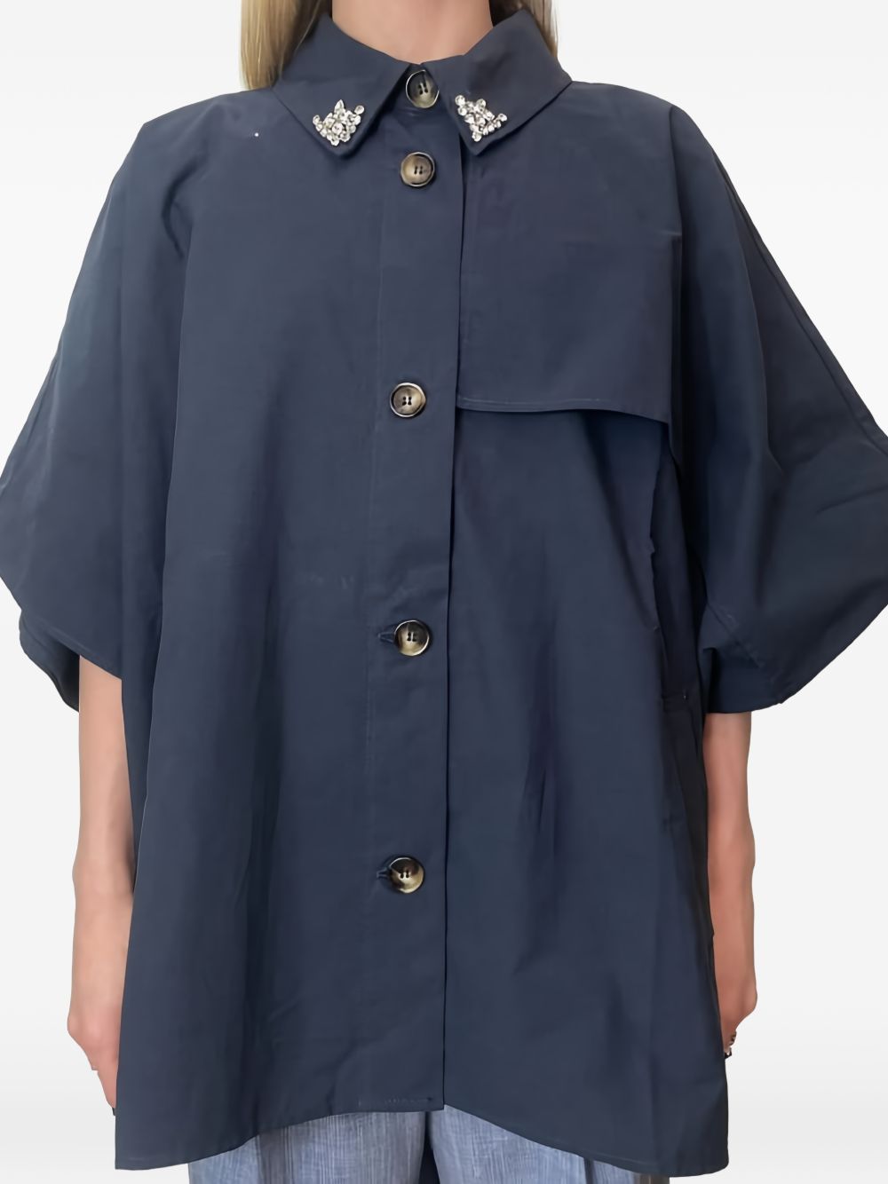 Liu Jo Coats Blue 2A6002T030094111 (LIU•JO / コート ) | LIU•JO (リュー・ジョー)(5)