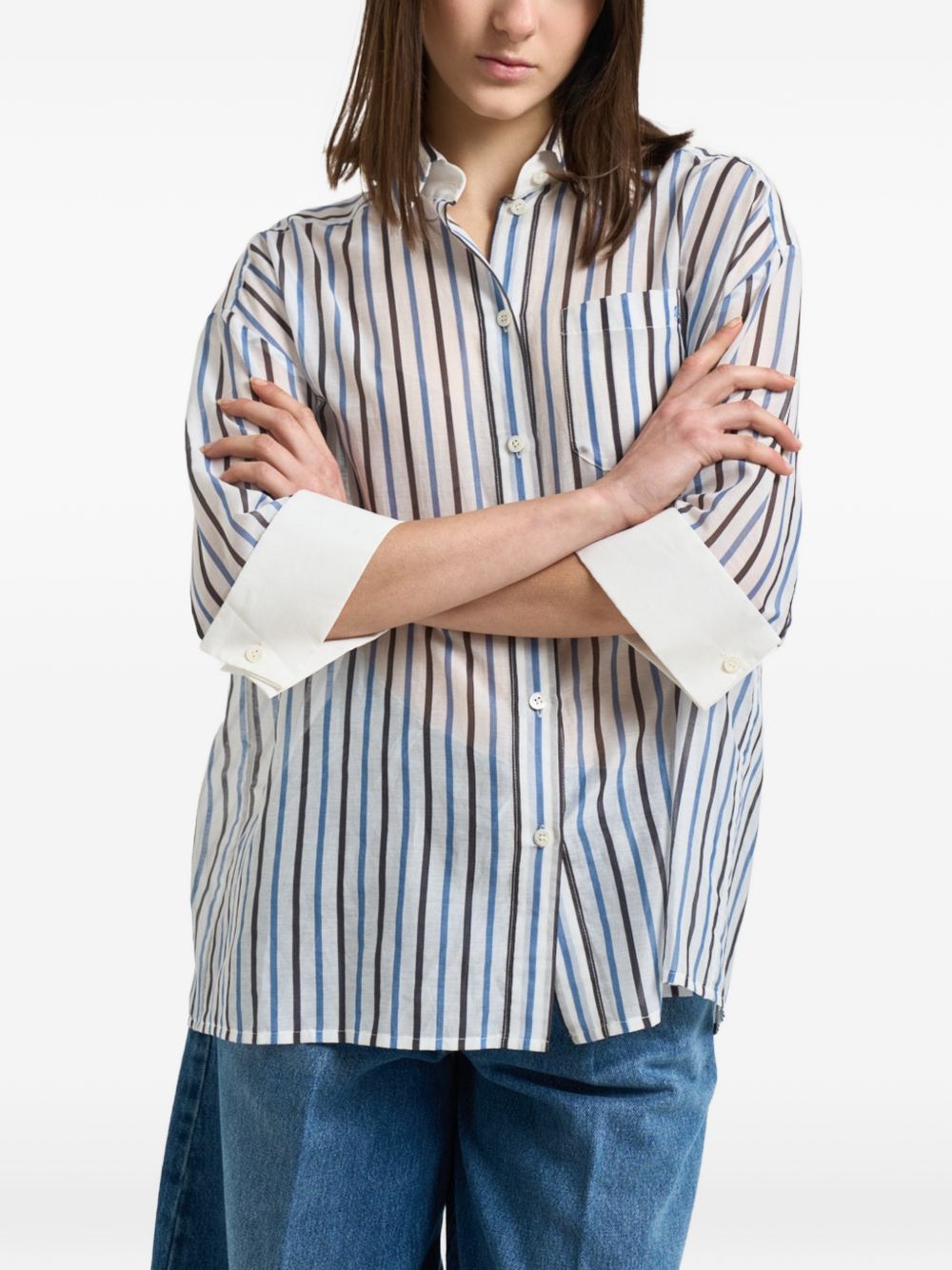Semicouture Shirts Y6SK54GRACIARG104 (SEMICOUTURE / シャツ・ブラウス ) | SEMICOUTURE (セミクチュール)
