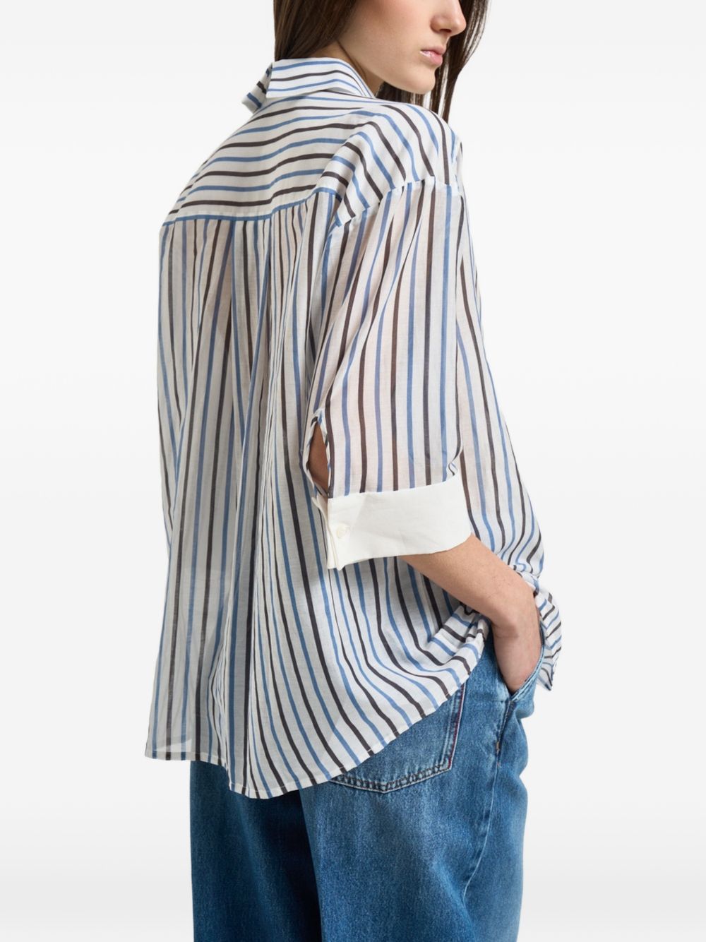 Semicouture Shirts Y6SK54GRACIARG104 (SEMICOUTURE / シャツ・ブラウス ) | SEMICOUTURE (セミクチュール)(3)