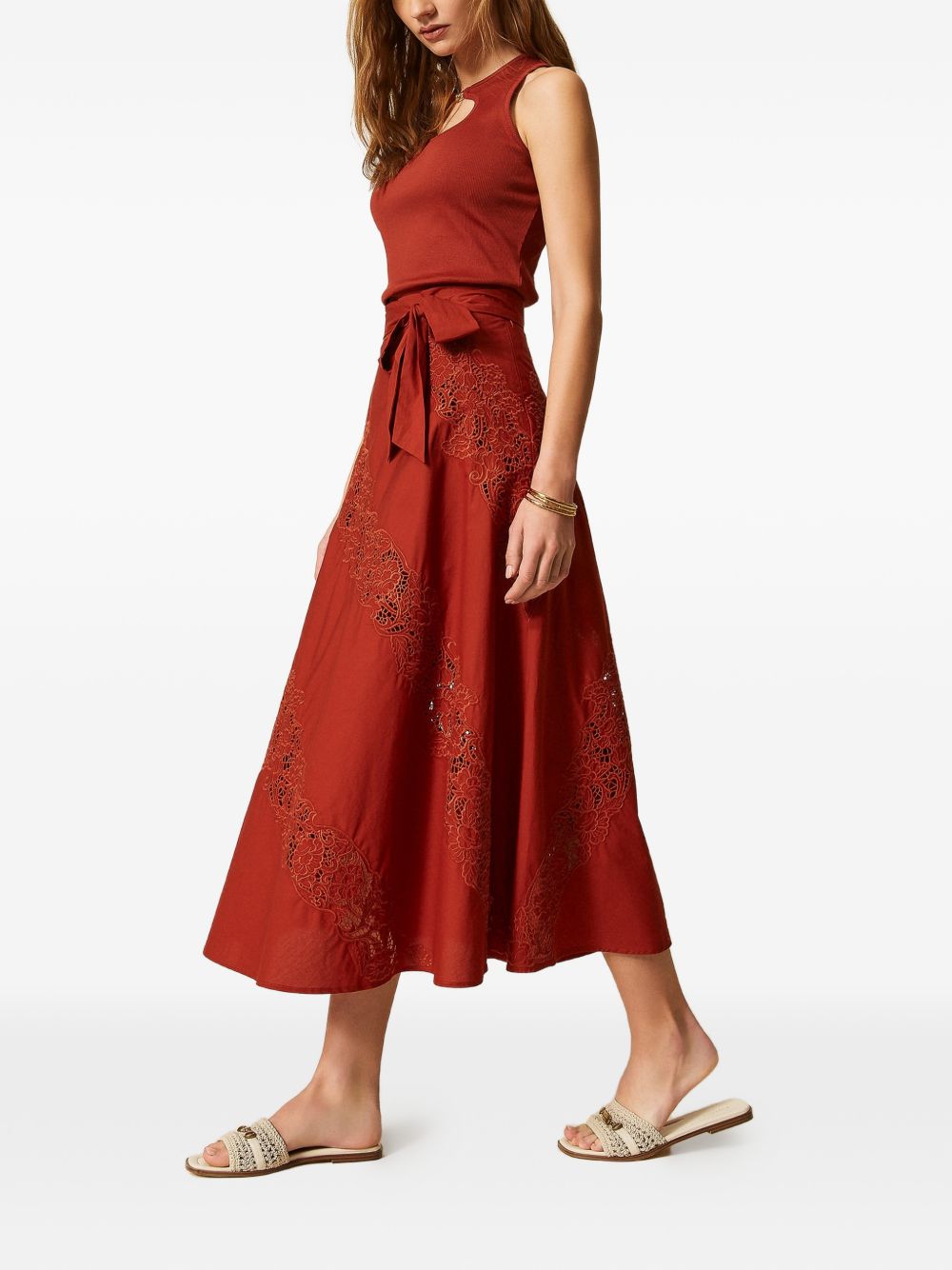 Twin-set Skirts Brown 261TT203013332 (TWINSET / スカート ) | TWINSET (ツインセット)(1)