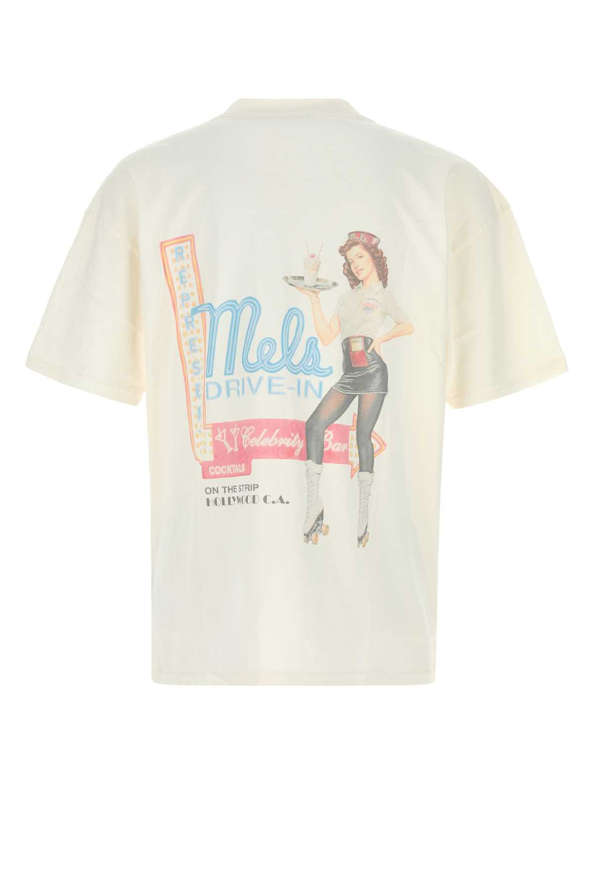 Ivory cotton oversize t-shirt MLM10056572 (REPRESENT / Tシャツ・カットソー ) | REPRESENT (リプレゼント)(1)