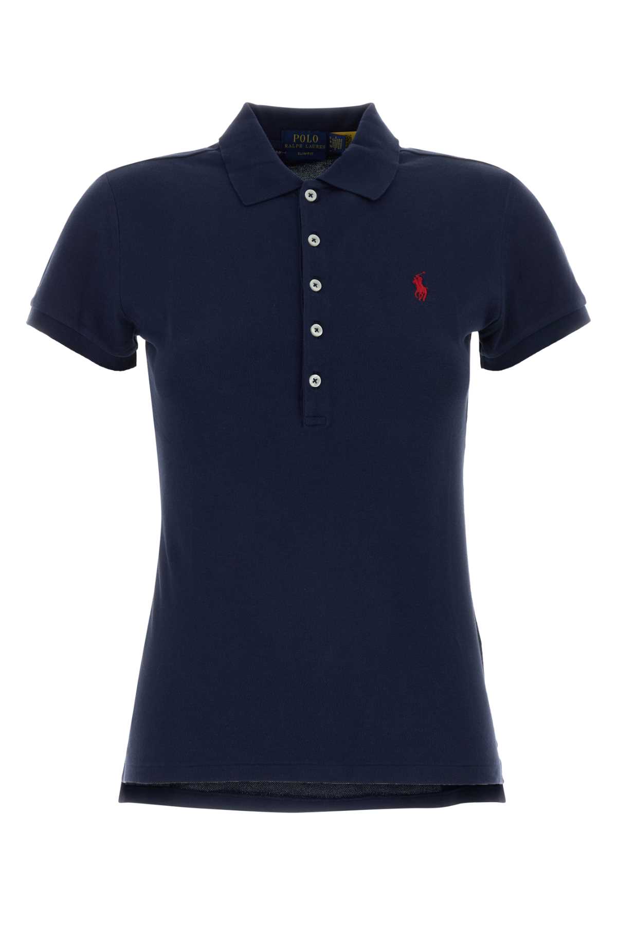 Navy blue stretch piquet polo shirt 211B18200005 (Polo Ralph Lauren / ポロシャツ ) | Polo Ralph Lauren (ポロ ラルフ ローレン)