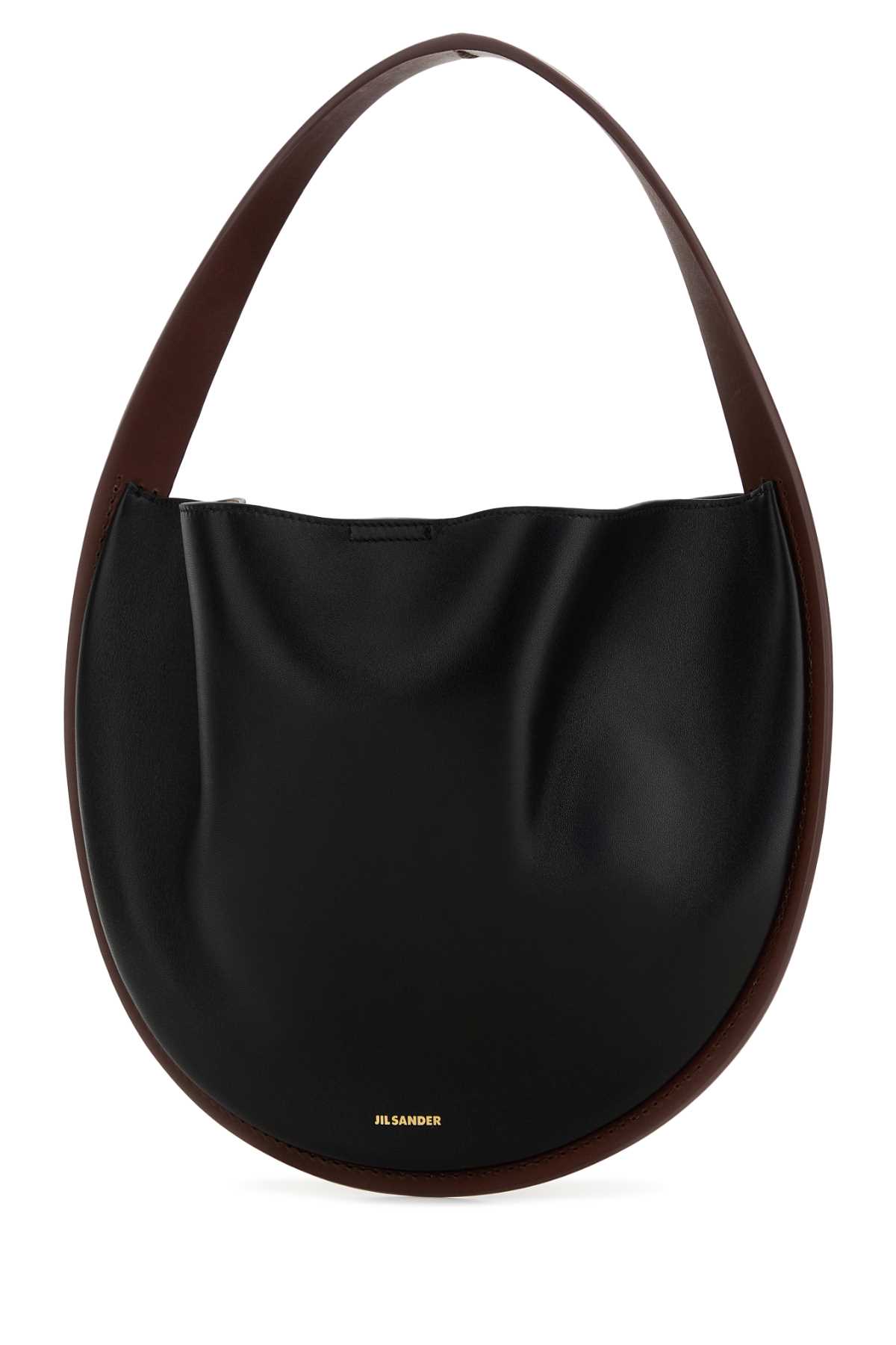 Black synthetic leather shoulder bag J08ZH0103P9166001 (Jil Sander / ハンドバッグ・ショルダーバッグ ) | Jil Sander (ジルサンダー)(1)
