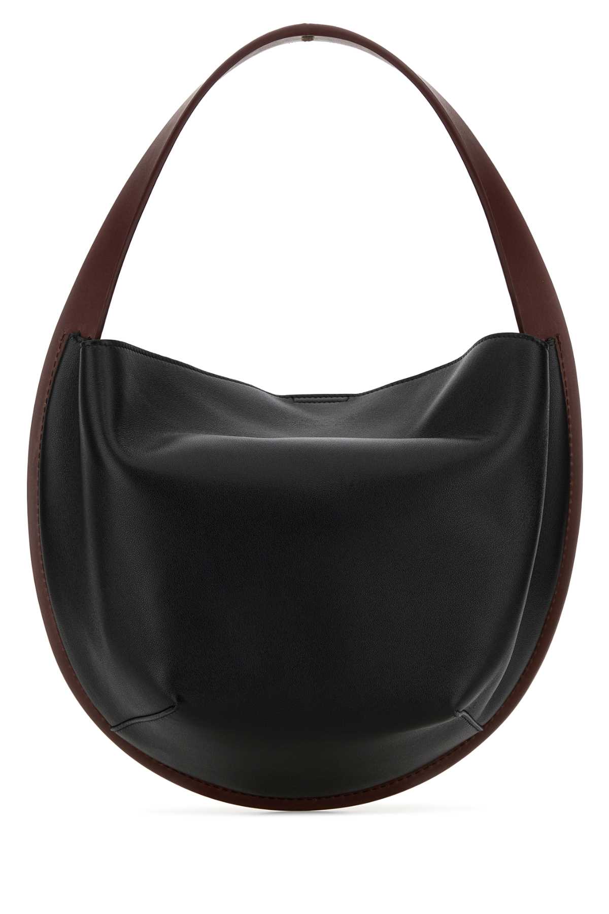 Black synthetic leather shoulder bag J08ZH0103P9166001 (Jil Sander / ハンドバッグ・ショルダーバッグ ) | Jil Sander (ジルサンダー)(2)