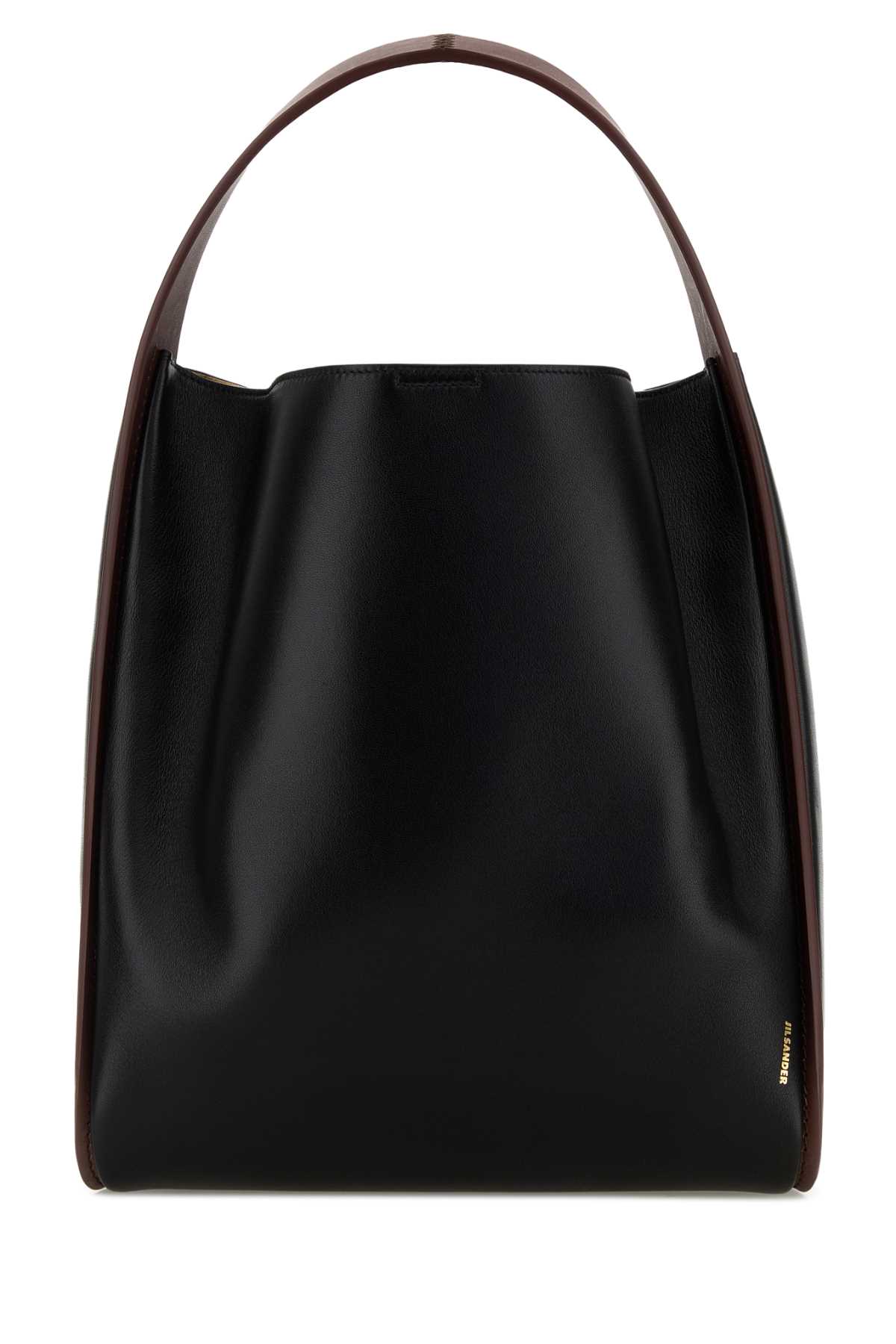 Black leather Pivot bucket bag J08ZH0102P9166001 (Jil Sander / ハンドバッグ・ショルダーバッグ ) | Jil Sander (ジルサンダー)