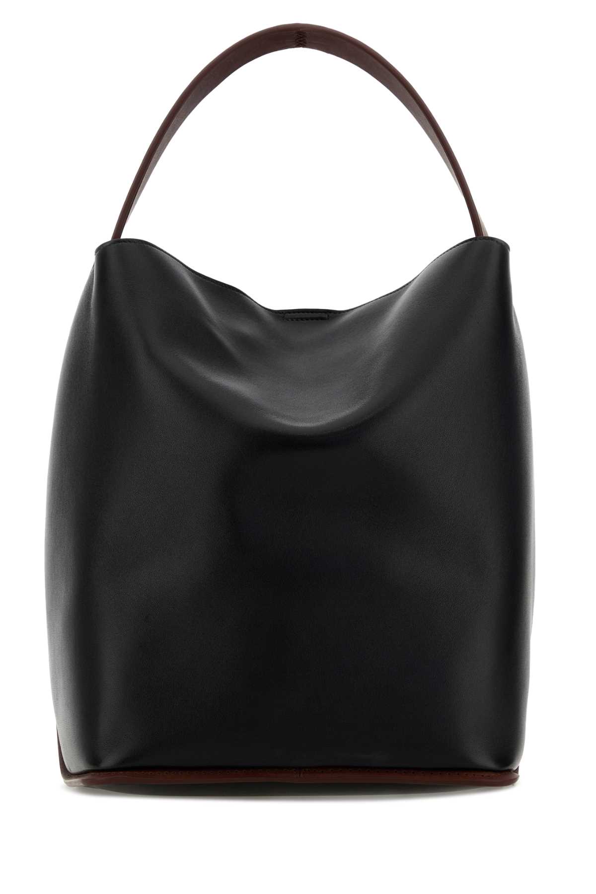 Black leather Pivot bucket bag J08ZH0102P9166001 (Jil Sander / ハンドバッグ・ショルダーバッグ ) | Jil Sander (ジルサンダー)(2)