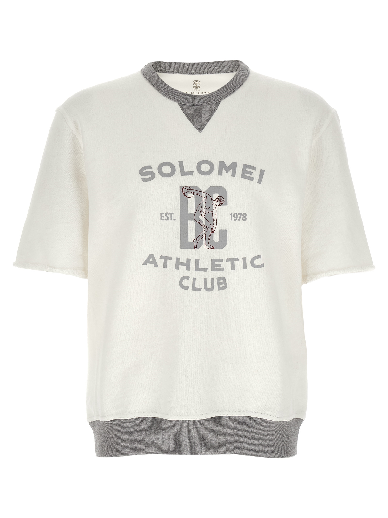 Short sleeved sweatshirt MR8313378GCTQ27 (Brunello Cucinelli / スウェット・フーディー ) | Brunello Cucinelli (ブルネロ・クチネリ)