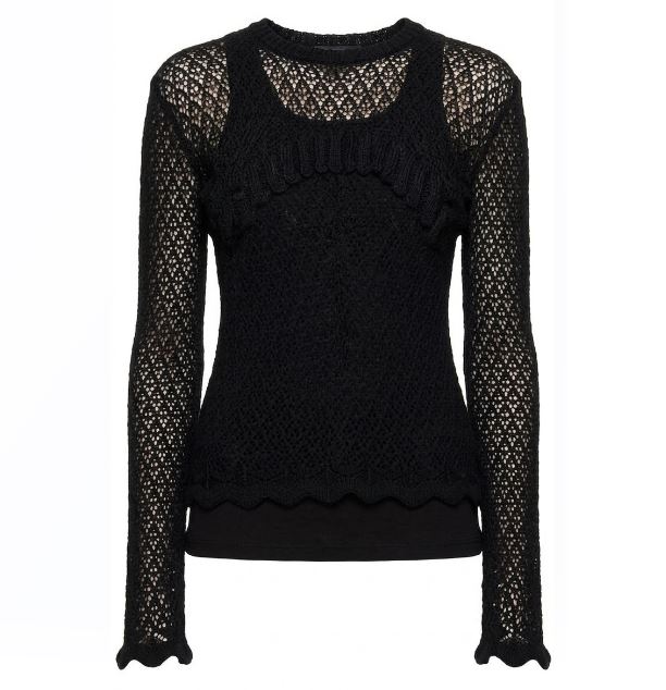 Blumarine Dresses Black A522A730AN0990 (Blumarine / ワンピース・ドレス・オールインワン ) | Blumarine (ブルマリン)