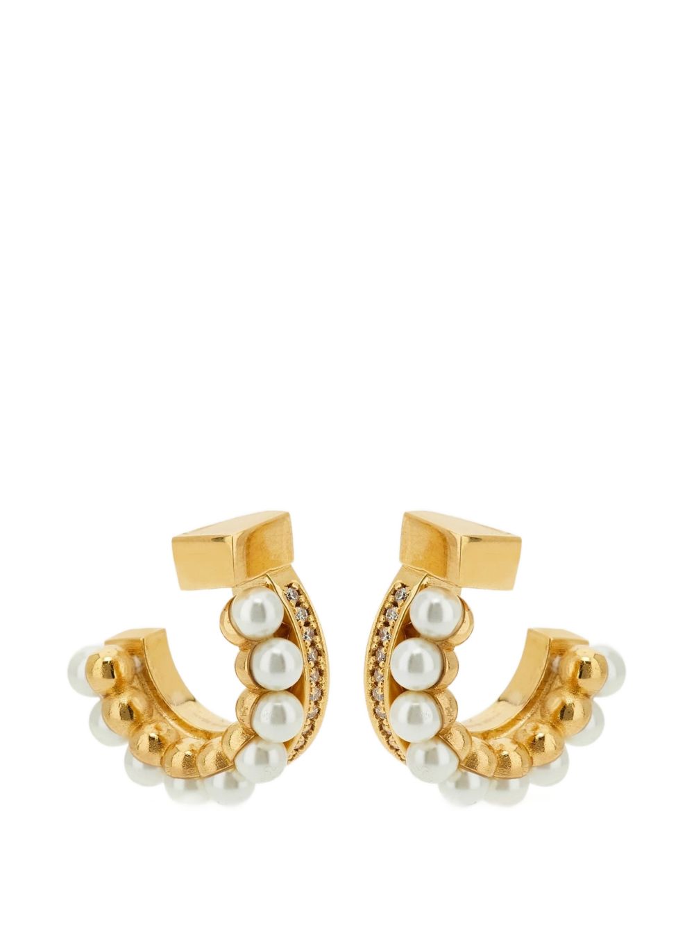 Ferragamo Bijoux 760927790655OROCREAMCRYSTAL (FERRAGAMO / ピアス・イヤリング ) | FERRAGAMO (フェラガモ)