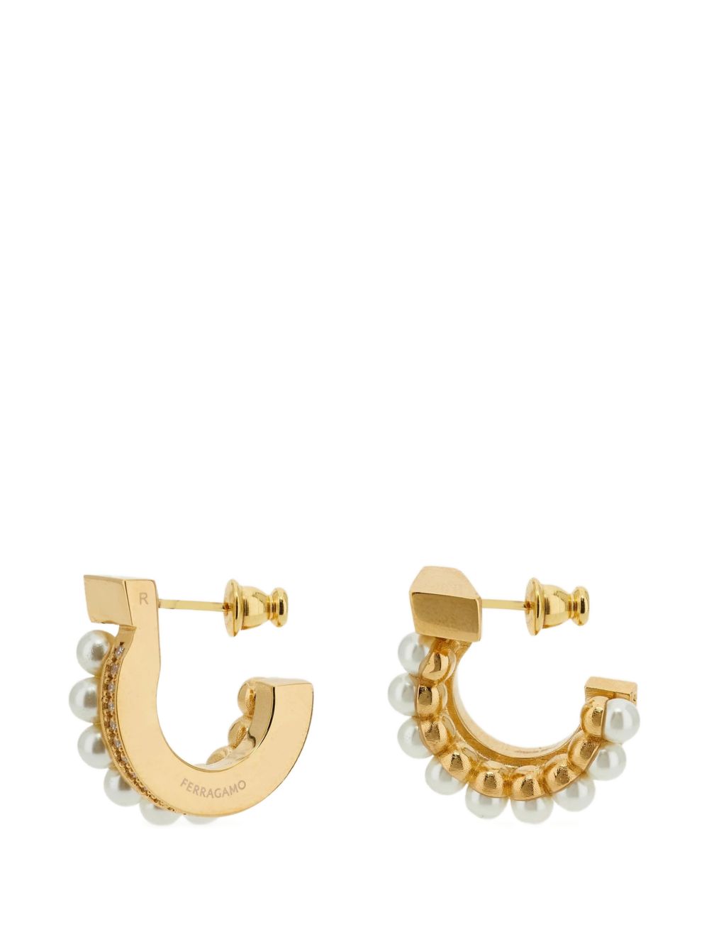 Ferragamo Bijoux 760927790655OROCREAMCRYSTAL (FERRAGAMO / ピアス・イヤリング ) | FERRAGAMO (フェラガモ)(1)
