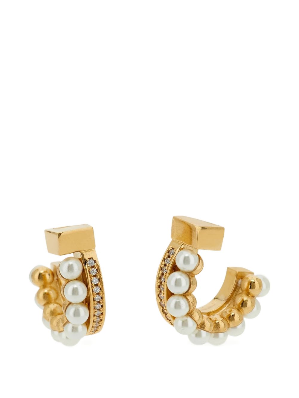 Ferragamo Bijoux 760927790655OROCREAMCRYSTAL (FERRAGAMO / ピアス・イヤリング ) | FERRAGAMO (フェラガモ)(2)