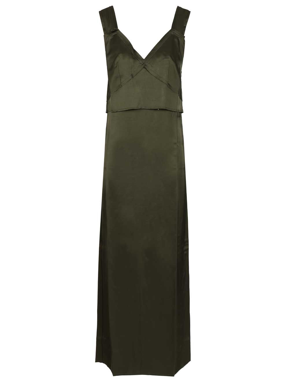 V-neck slip dress 262WRD0338FB0526123 (TOTEME / ワンピース・ドレス・オールインワン ) | TOTEME (トーテム)