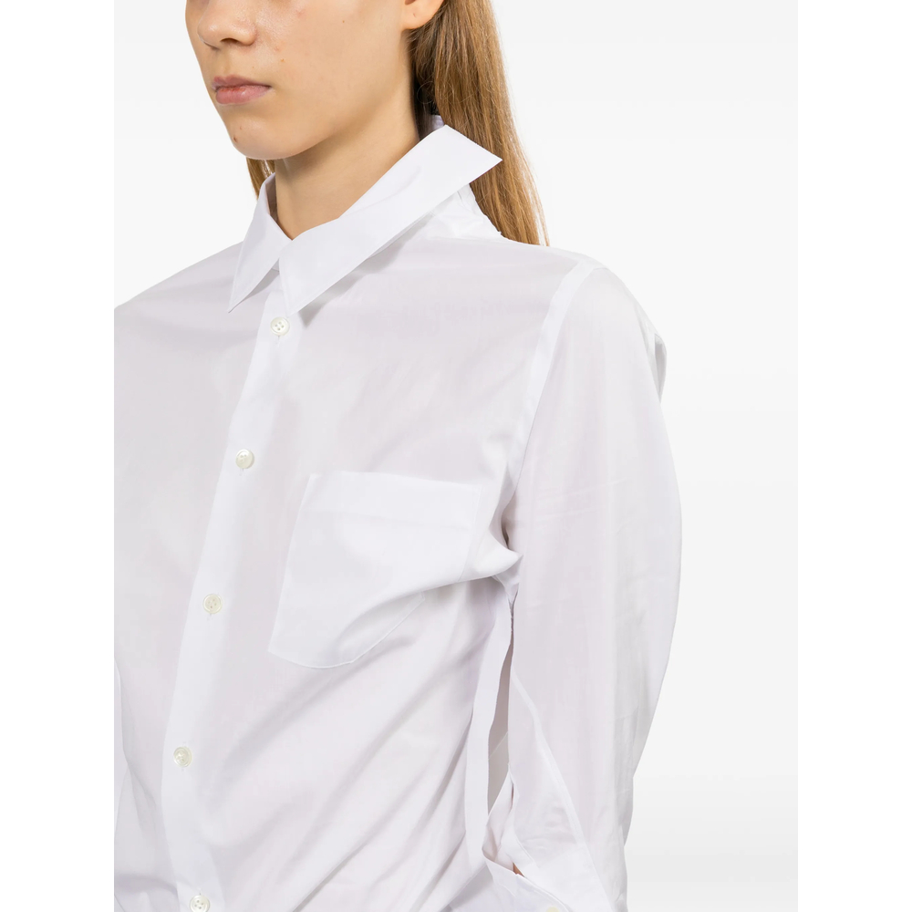 Shirt Junya Watanabe JQB014WHITE (JUNYA WATANABE / シャツ・ブラウス ) | JUNYA WATANABE (ジュンヤ ワタナベ)(1)