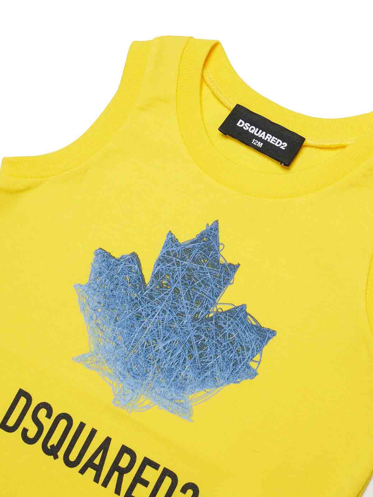 Tank Top With Logo DQ3313D00XMDQ220 (Dsquared2 / タンクトップ・キャミソール ) | Dsquared2 (ディースクエアード)(2)