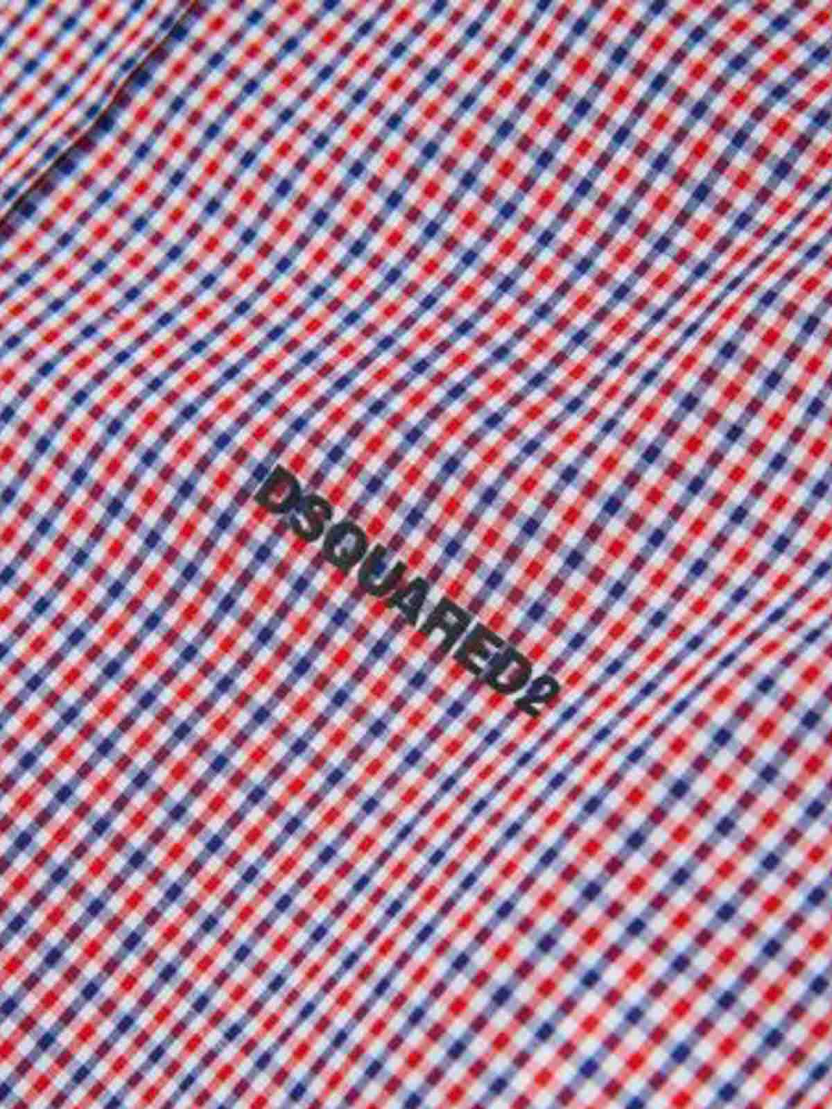 Checkered Shirt DQ3227D0AG3DQ401 (Dsquared2 / シャツ・ブラウス ) | Dsquared2 (ディースクエアード)(3)