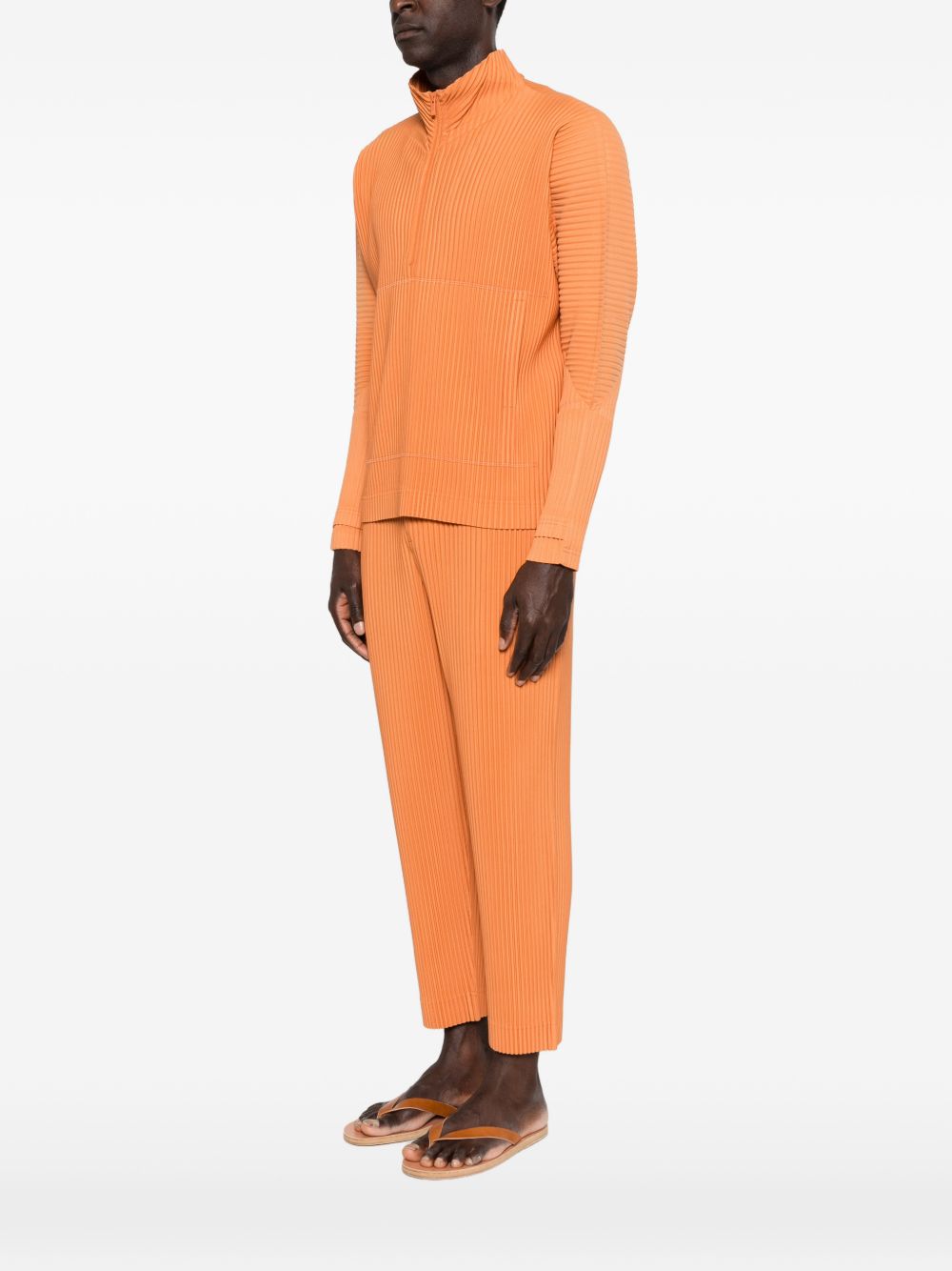 HOMME PLISSE' ISSEY MIYAKE Shirts Orange HP66JK03247 (HOMME PLISSÉ ISSEY MIYAKE / シャツ・ブラウス ) | HOMME PLISSÉ ISSEY MIYAKE (オムプリッセ イッセイ ミヤケ)(3)