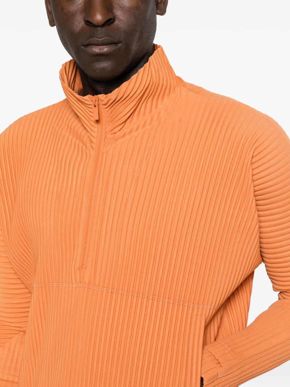 HOMME PLISSE' ISSEY MIYAKE Shirts Orange HP66JK03247 (HOMME PLISSÉ ISSEY MIYAKE / シャツ・ブラウス ) | HOMME PLISSÉ ISSEY MIYAKE (オムプリッセ イッセイ ミヤケ)(4)