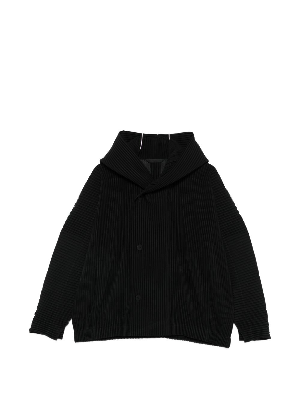 HOMME PLISSE' ISSEY MIYAKE Sweaters Black HP66JC03115 (HOMME PLISSÉ ISSEY MIYAKE / スウェット・フーディー ) | HOMME PLISSÉ ISSEY MIYAKE (オムプリッセ イッセイ ミヤケ)