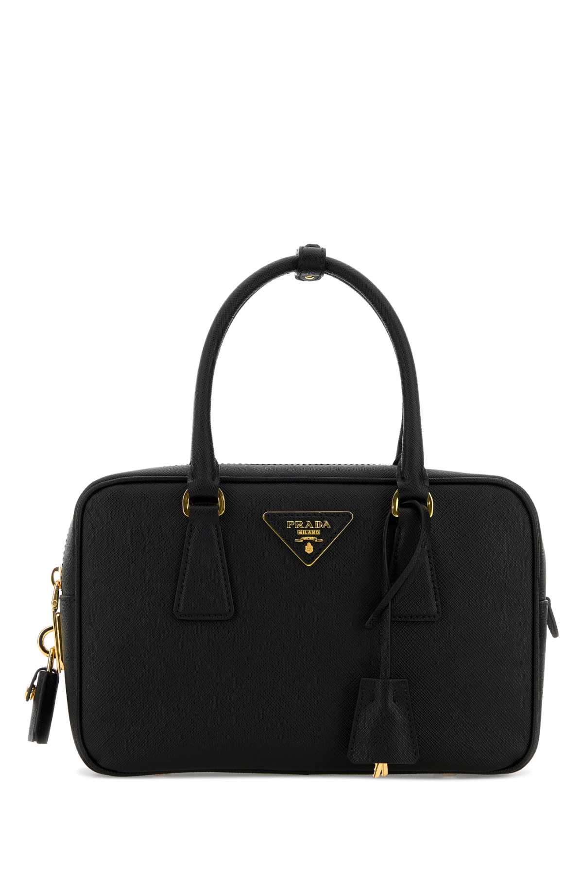 Black leather handbag 1BB113VEOMNZVF0002 (Prada / ハンドバッグ・ショルダーバッグ ) | Prada (プラダ)