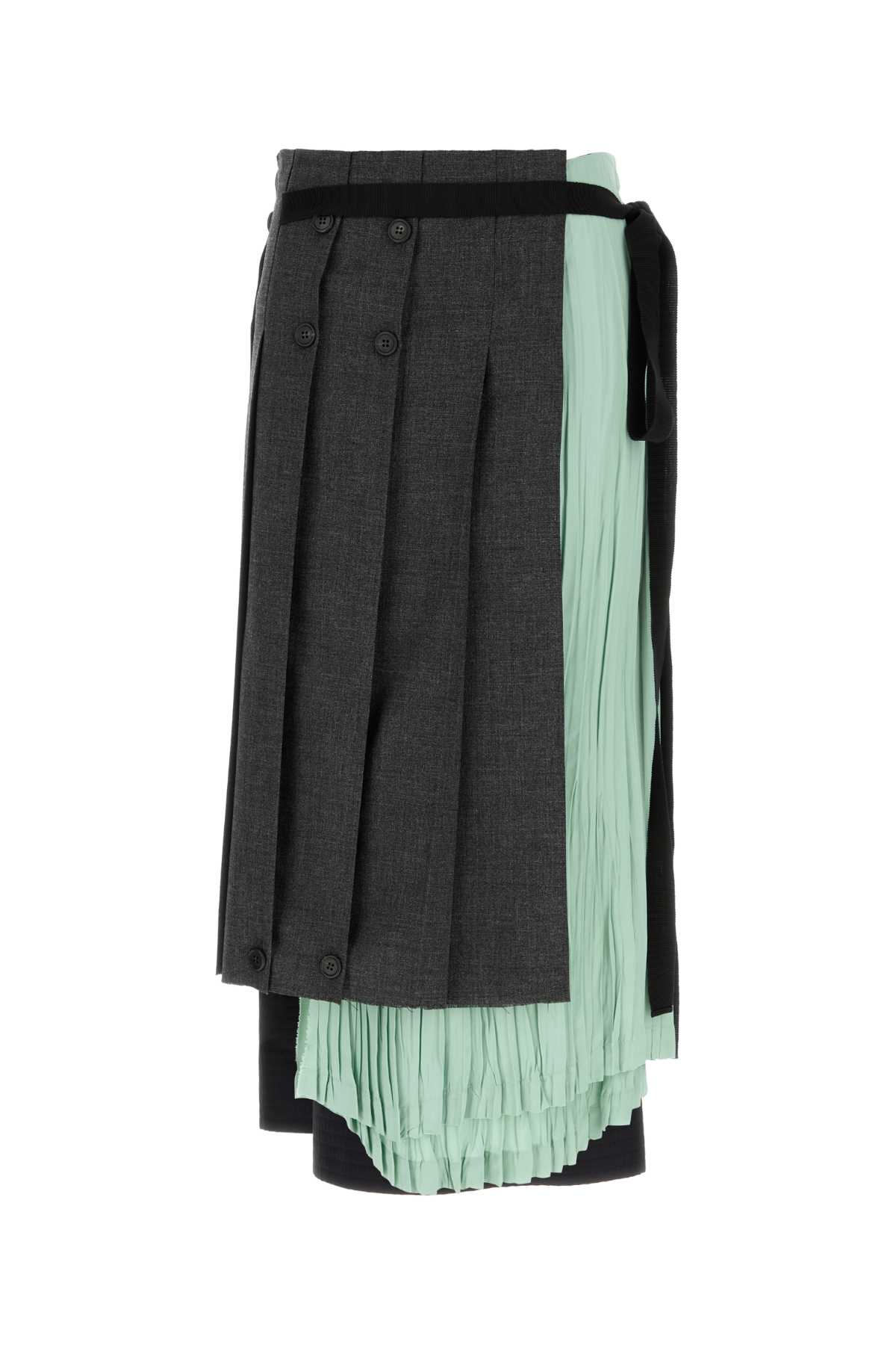 Multicolor skirt P164IRSOOO19Q3F0480 (Prada / スカート ) | Prada (プラダ)