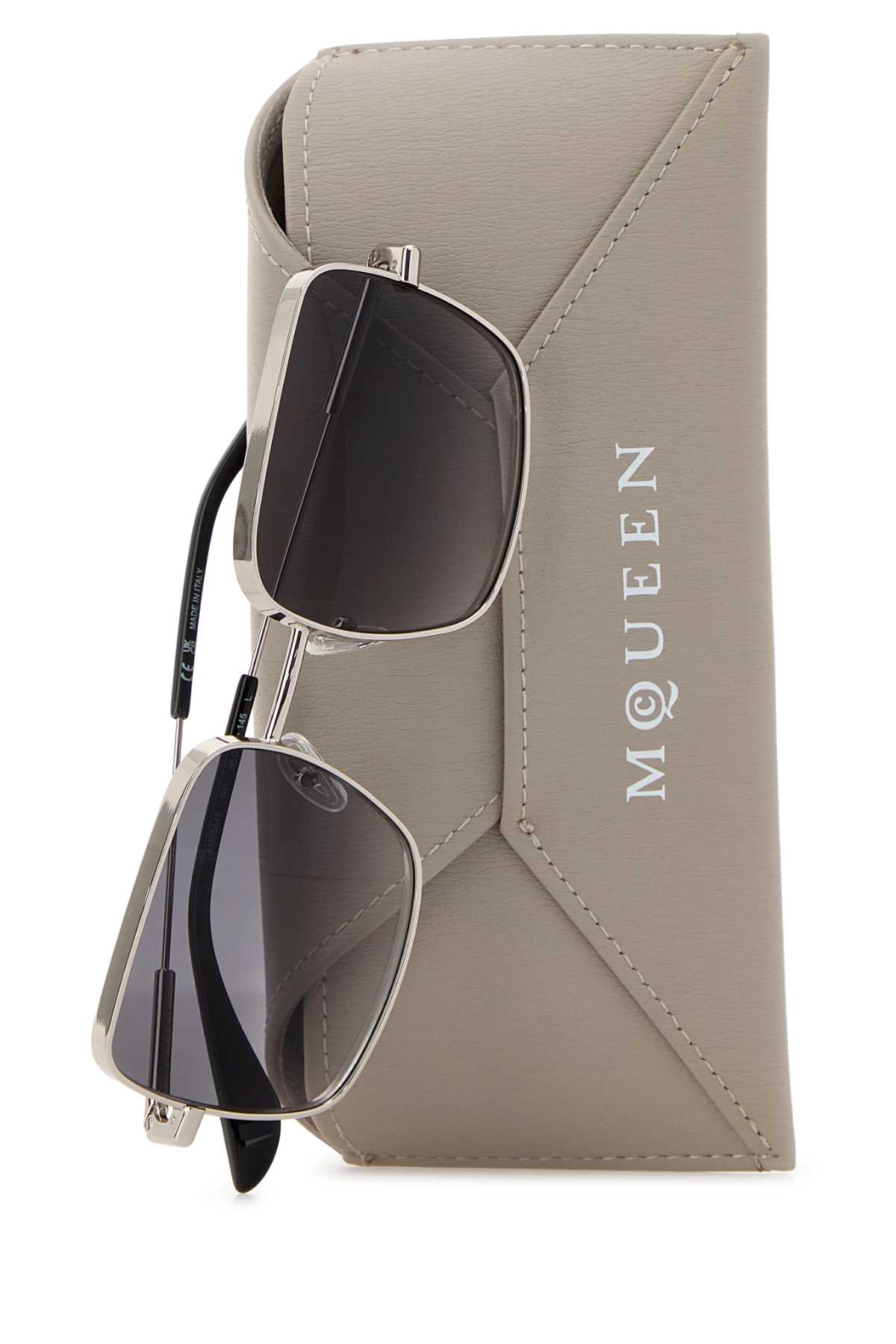 Silver metal sunglasses 872995I33301030 (Alexander McQUEEN / サングラス・アイウェア ) | Alexander McQUEEN (アレキサンダー・マックイーン)(2)