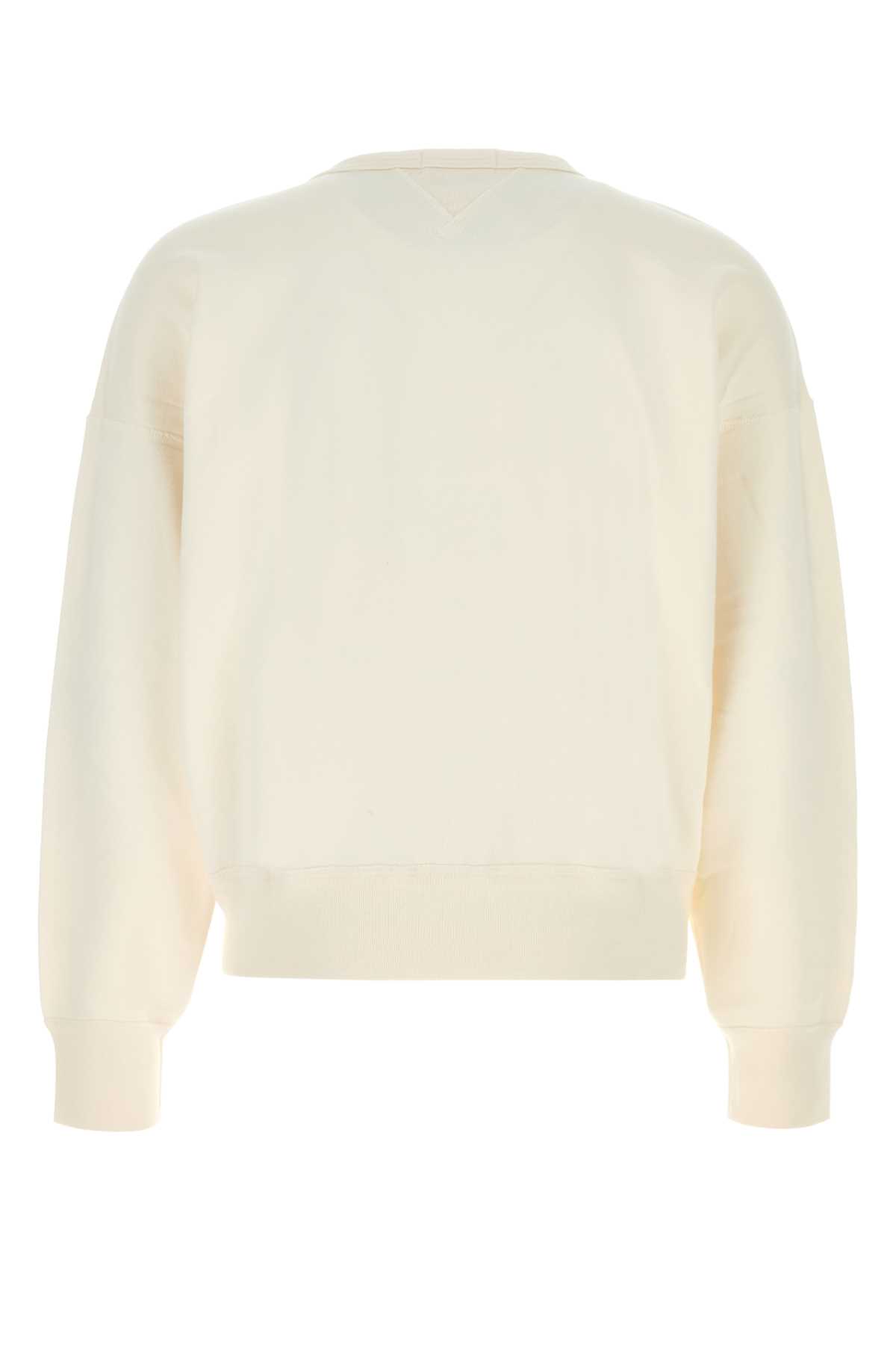 White cotton blend sweatshirt 710B14576002 (Polo Ralph Lauren / スウェット・フーディー ) | Polo Ralph Lauren (ポロ ラルフ ローレン)(1)