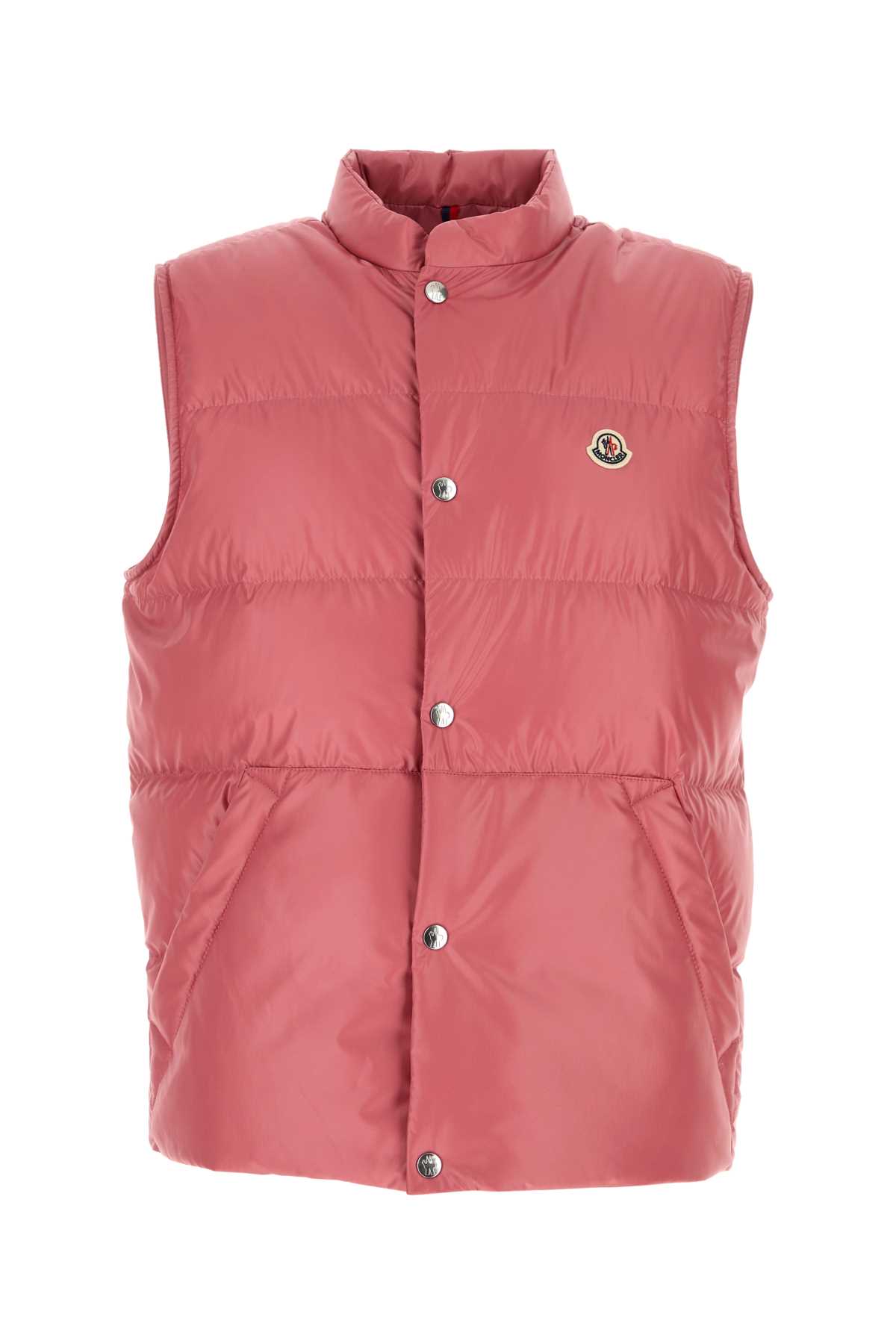 Dark pink polyester Restigo down jacket L10911A00143597YX52L (Moncler / ベスト ) | Moncler (モンクレール)