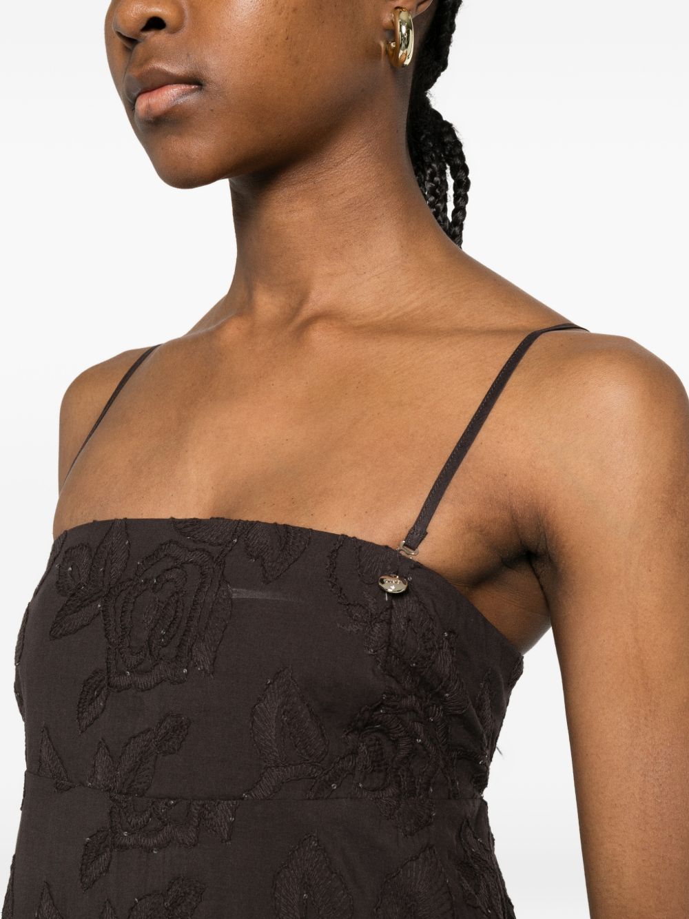 Liu Jo Dresses Brown WA6456T472AP9677 (LIU•JO / ワンピース・ドレス・オールインワン ) | LIU•JO (リュー・ジョー)(2)