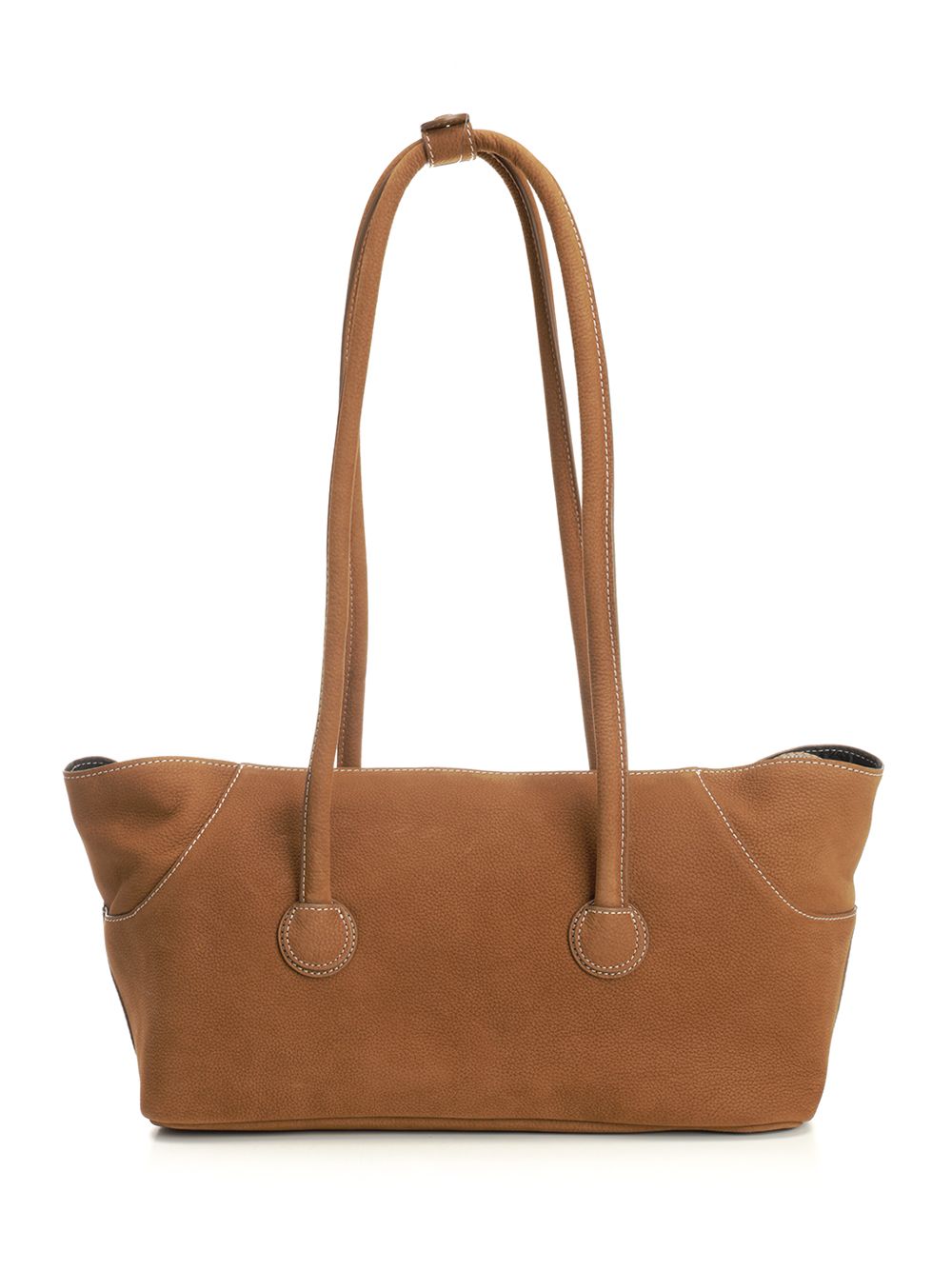 BOAT SHOPPER LARGE COW LEATHER. GG045896CHESTNUT (MARGESHERWOOD / トートバッグ ) | MARGESHERWOOD (マージシャーウッド)(2)