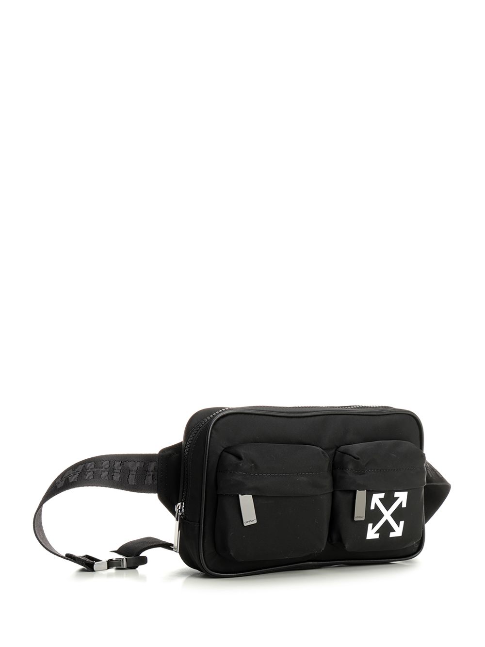 FULL ARROW BELT BAG BLACK - WHITE OMNT002S26FAB0011001 (Off-White / ボディ・ベルトバッグ ) | Off-White (オフホワイト)(1)