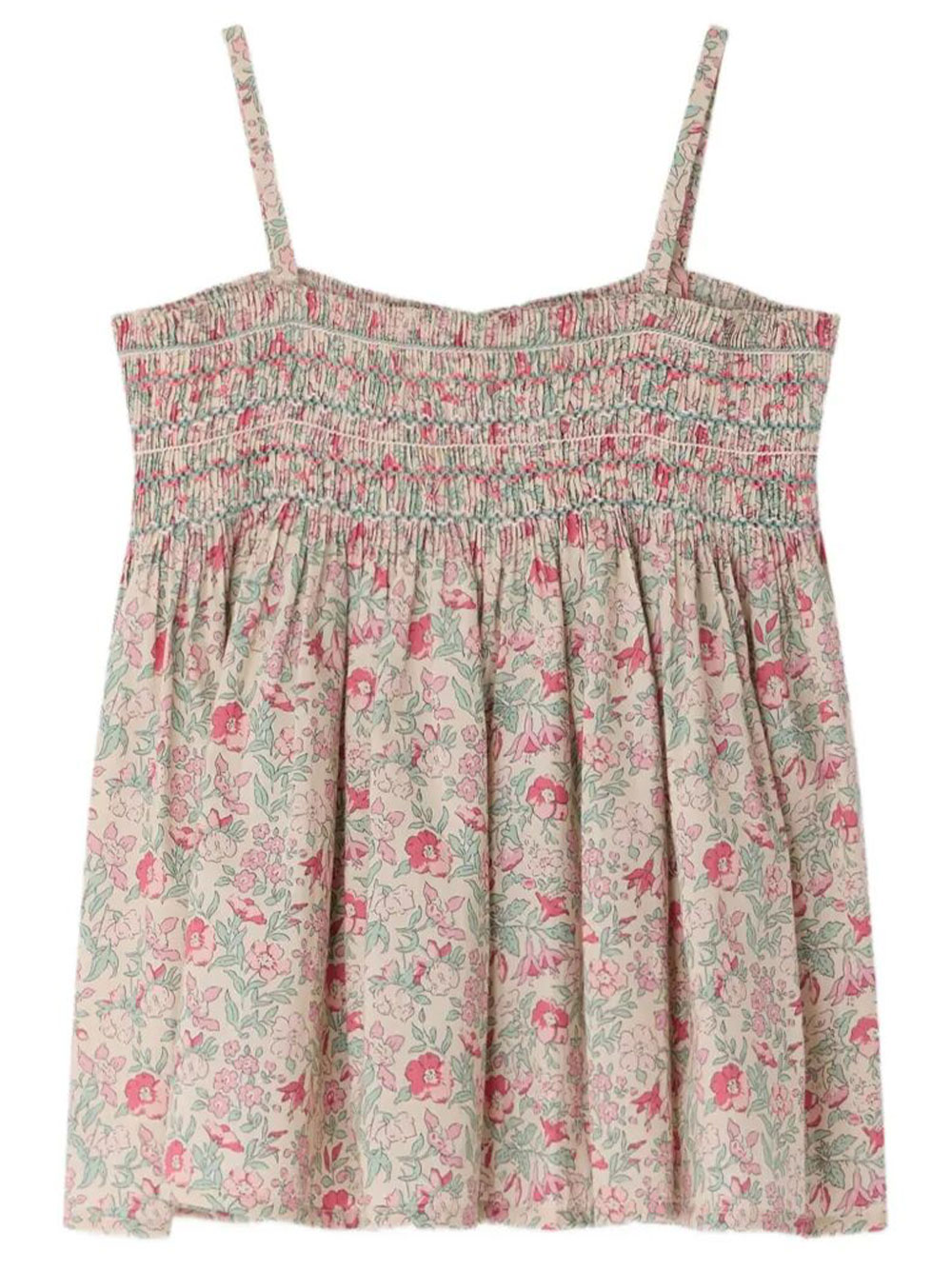 APOLLINE STRAPPY BLOUSE IN LIBERTY ORGANIC COTTON S06GBLW00017528 (Bonpoint / タンクトップ・キャミソール ) | Bonpoint (ボンポワン)(1)