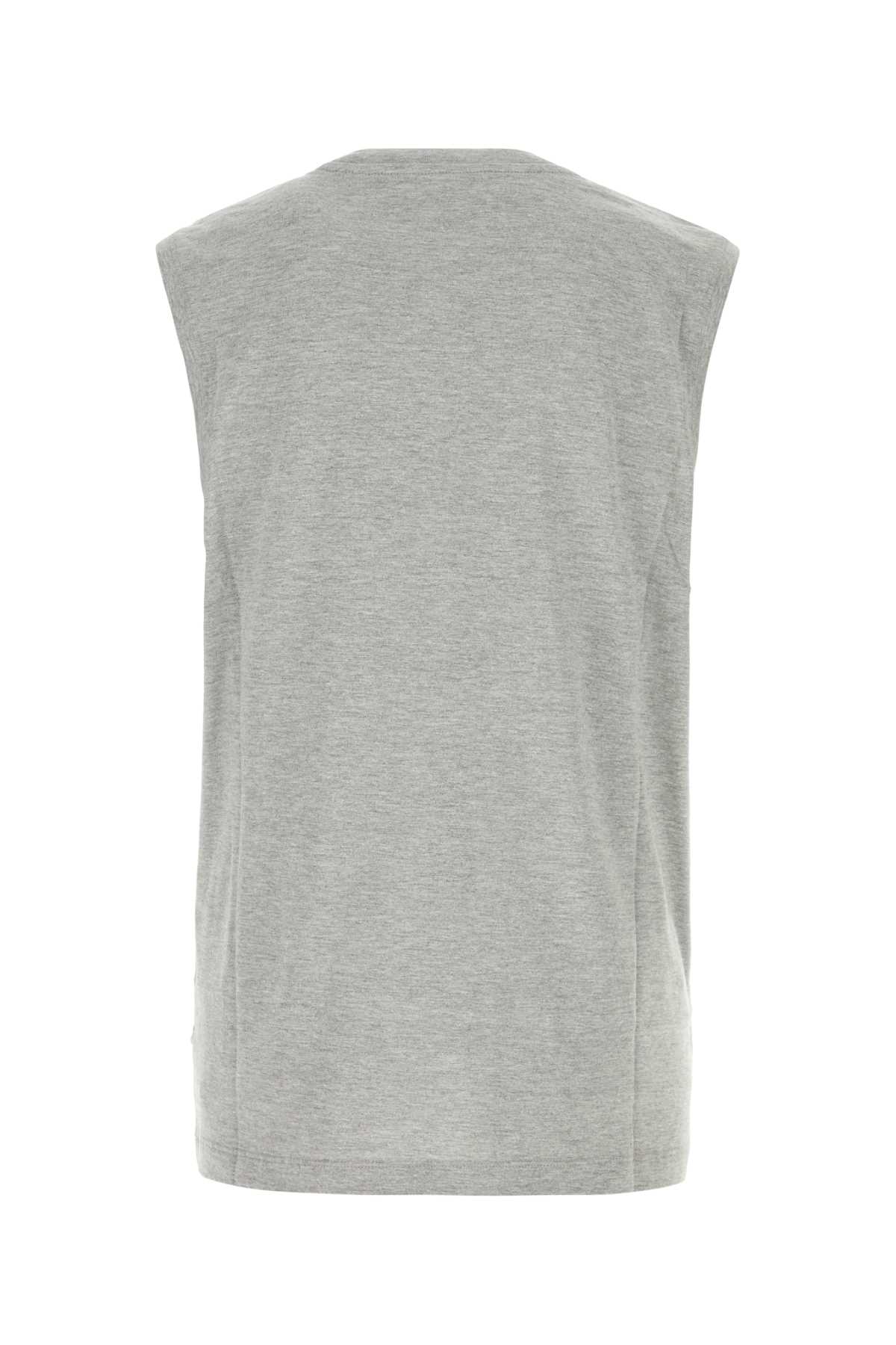 Grey cotton blend tank top NF0A8FD4CQO1 (THE NORTH FACE / タンクトップ・キャミソール ) | THE NORTH FACE (ザ・ノース・フェイス)(1)