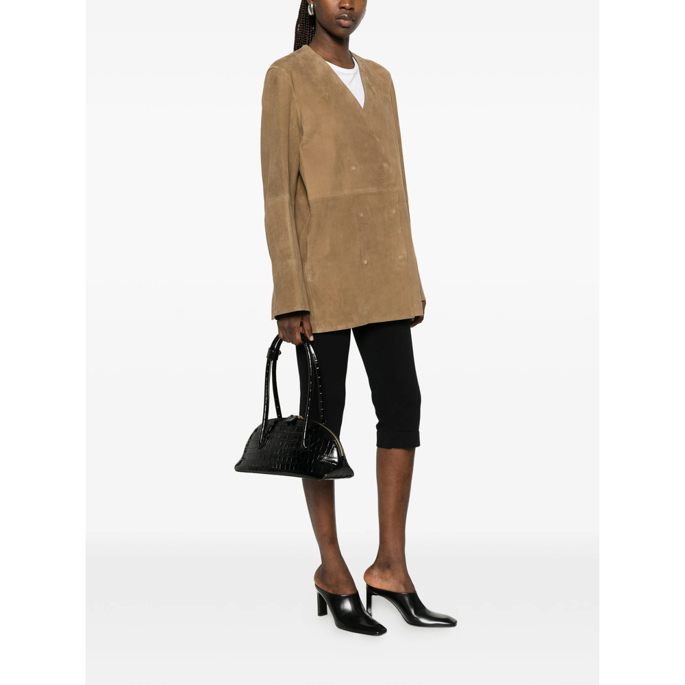 Jacket Toteme 262WRZ0073LE0218104TOBAC (TOTEME / レザー&ファージャケット・コート ) | TOTEME (トーテム)(1)